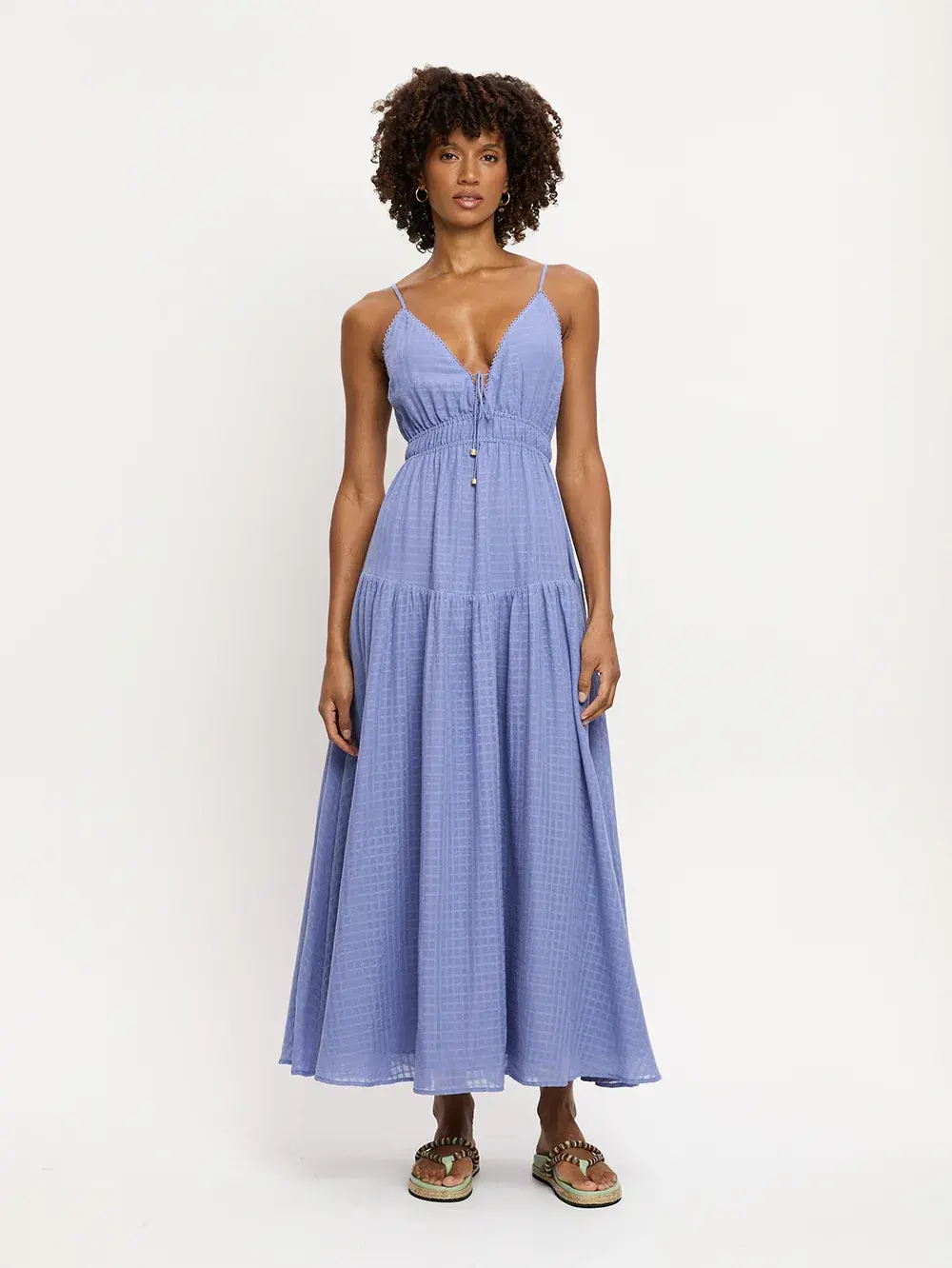 Kivari Chantelle Maxi Dress Purple Size AU 6 - Image 1
