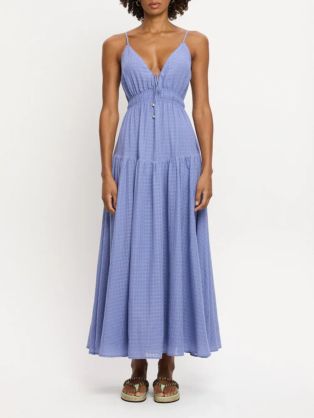 Kivari Chantelle Maxi Dress Purple Size AU 6 - Image 5