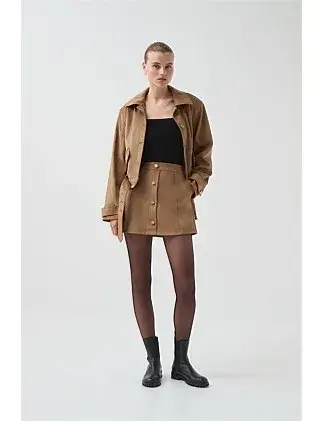 CALYX VEGAN SUEDE JACKET
