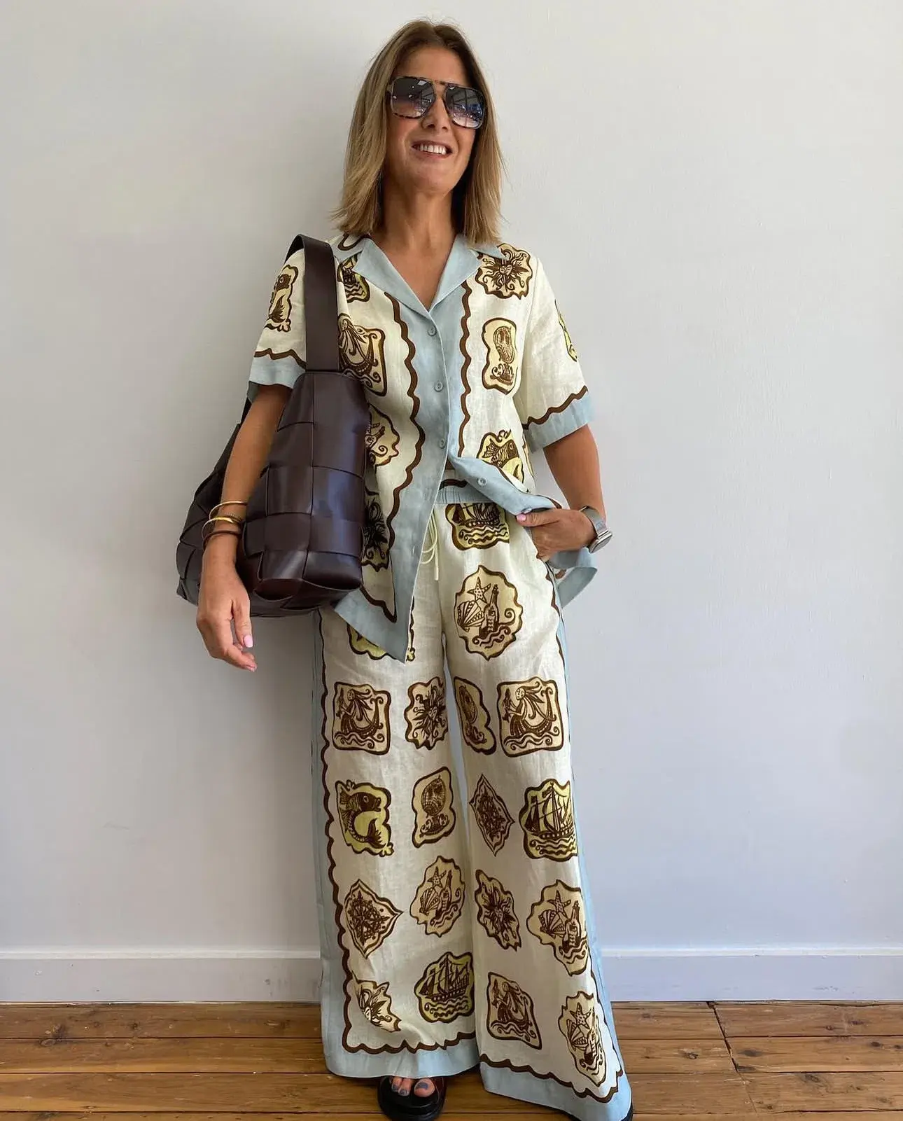 Alemais Relic Shirt & Pants Set  Print Size 16  - Image 1