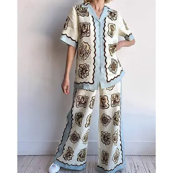 Alemais Relic Shirt & Pants Set  Print Size 16  - Image 2