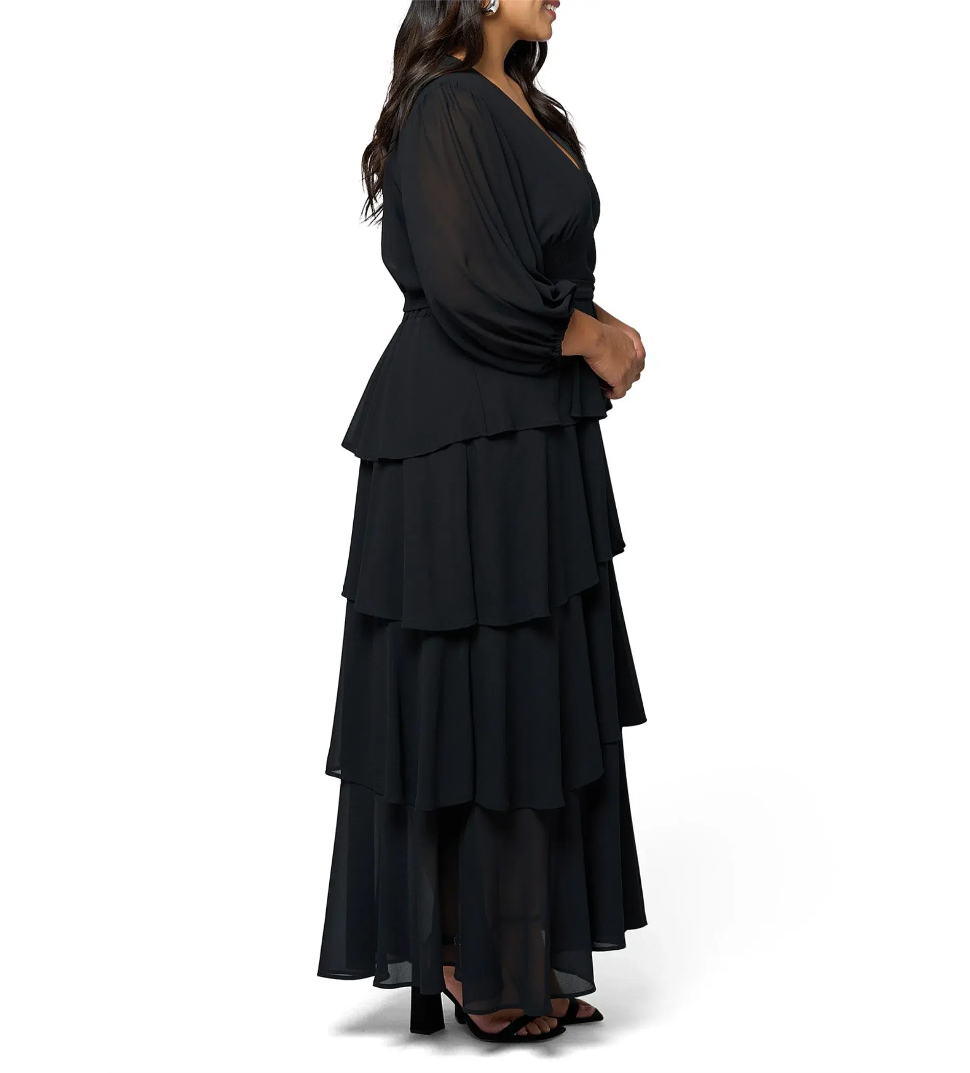 Curve Project Temptress Maxi Dress Black by Pink Dusk Size 16 - Image 3