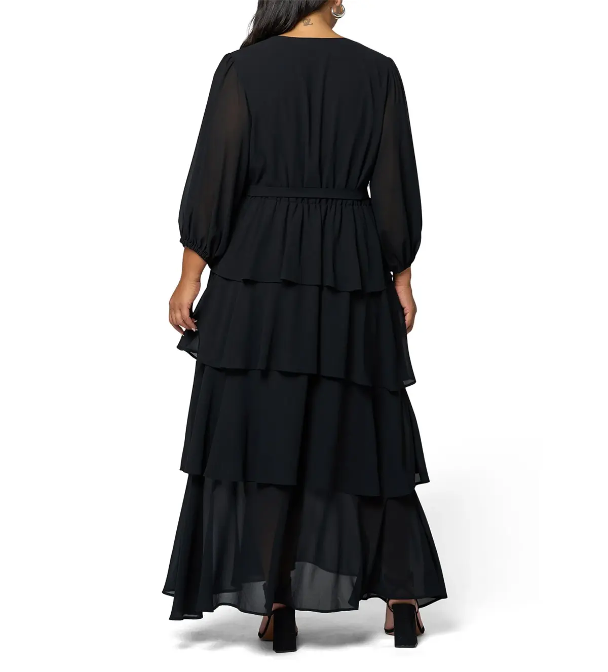 Curve Project Temptress Maxi Dress Black by Pink Dusk Size 16 - Image 4
