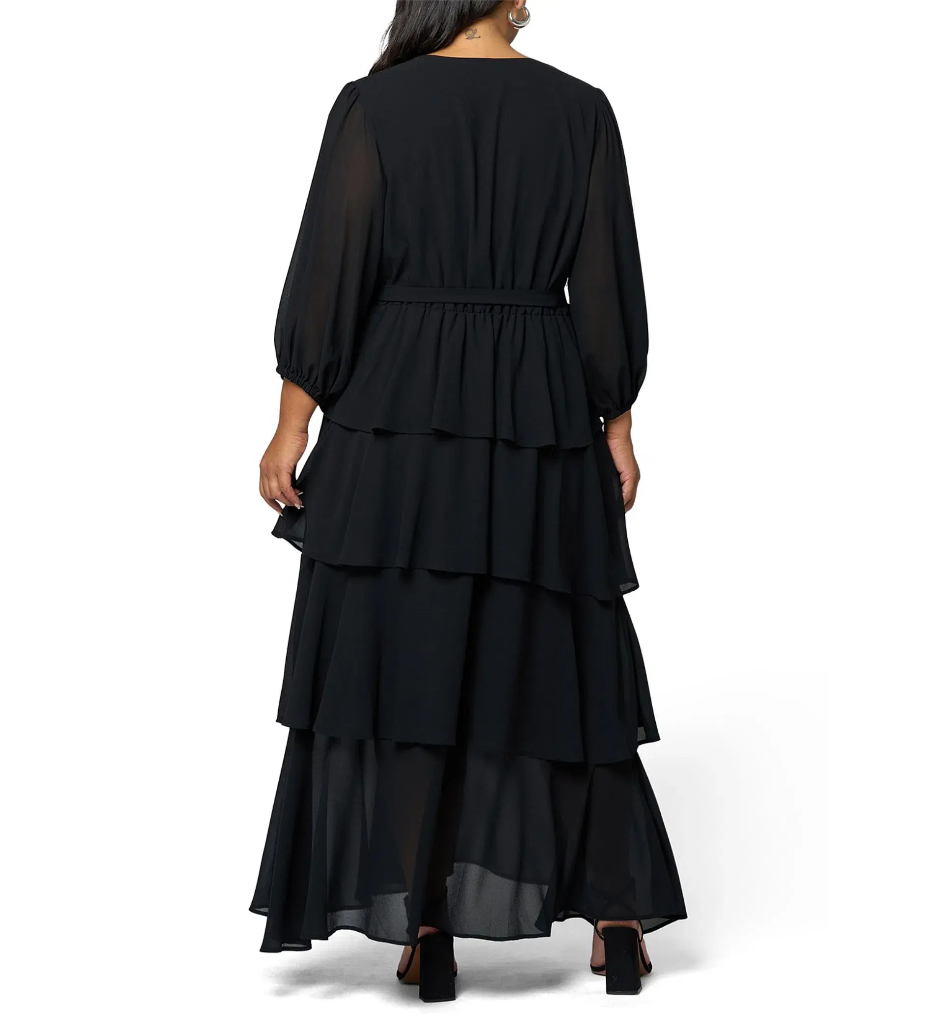 Curve Project Temptress Maxi Dress Black by Pink Dusk Size 16 - Image 4
