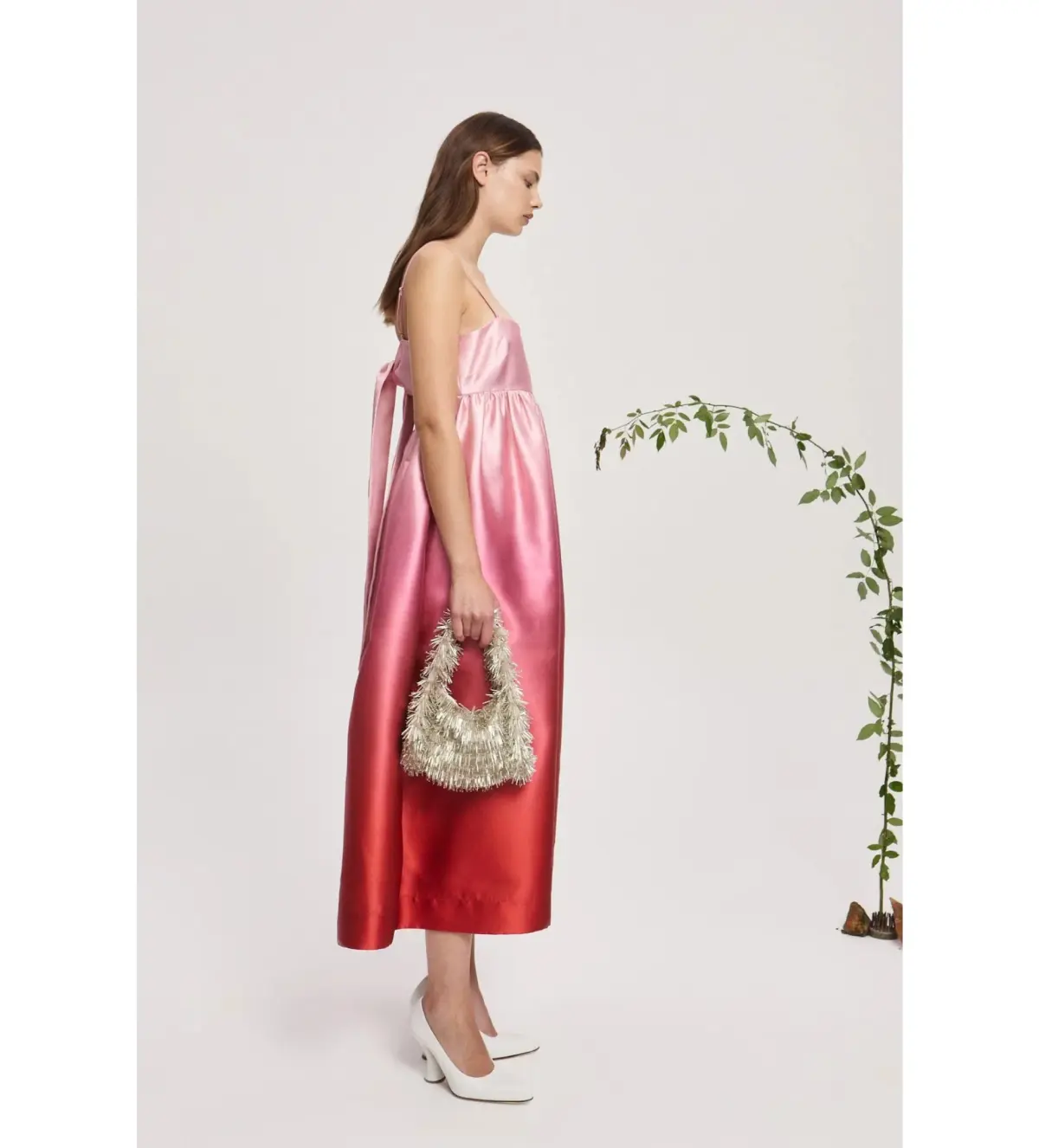 Alemais Inez Midi Dress Ombre Size AU 6 - Image 3