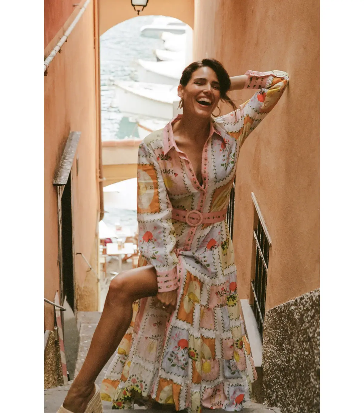 Palm Noosa Aria Midi Dress Siesta Tile Size AU 14  - Image 4