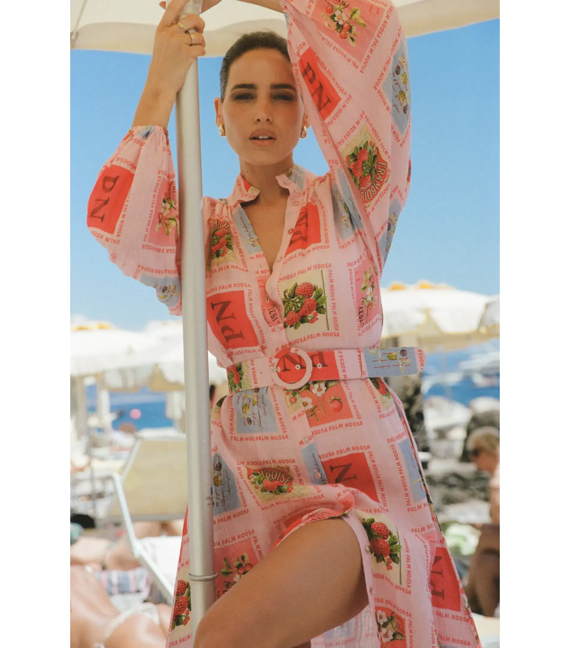 Palm Noosa Noddy Dress Strawberry Stamp Size AU 12   - Image 5