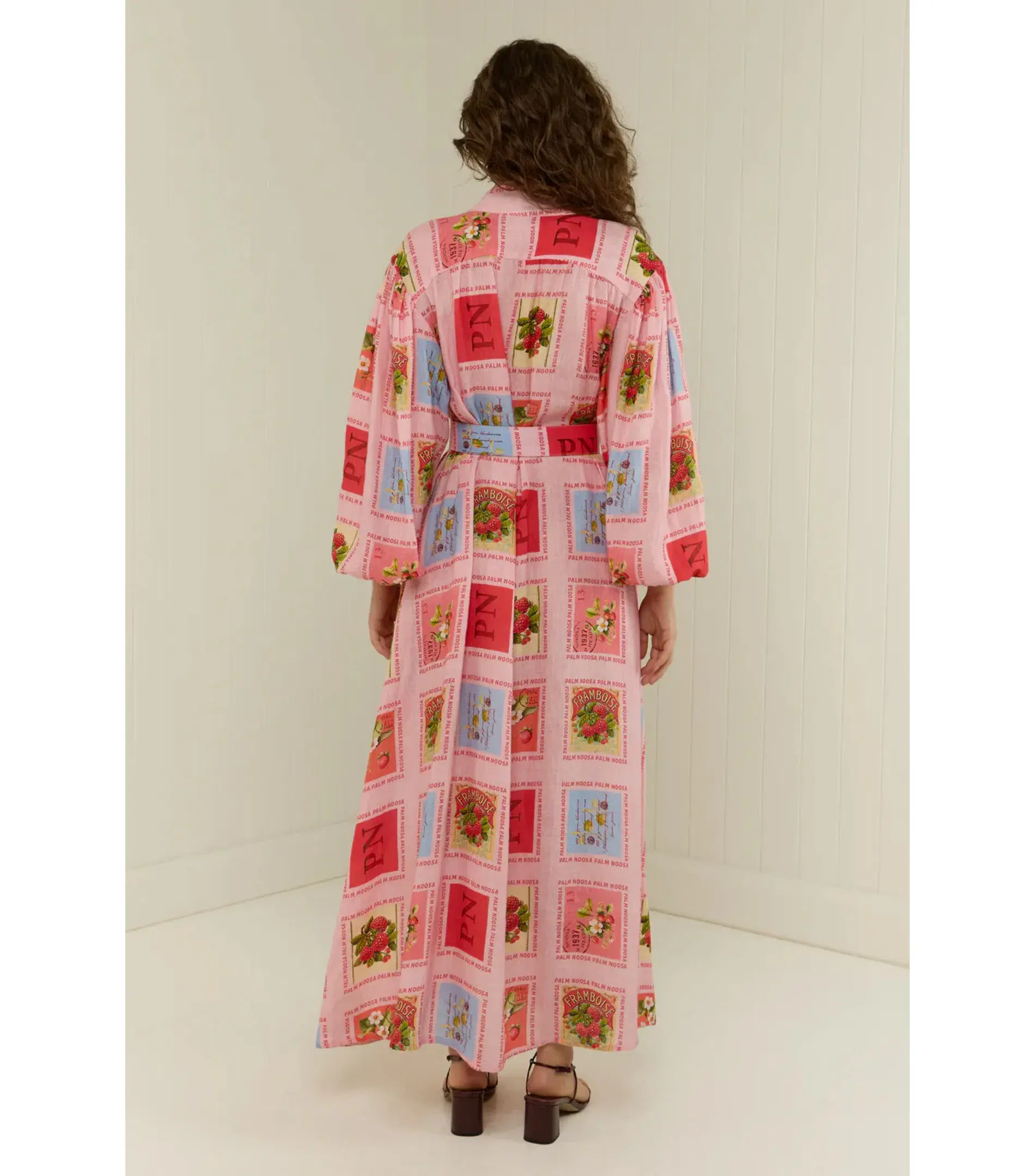 Palm Noosa Noddy Dress Strawberry Stamp Size AU 12   - Image 4