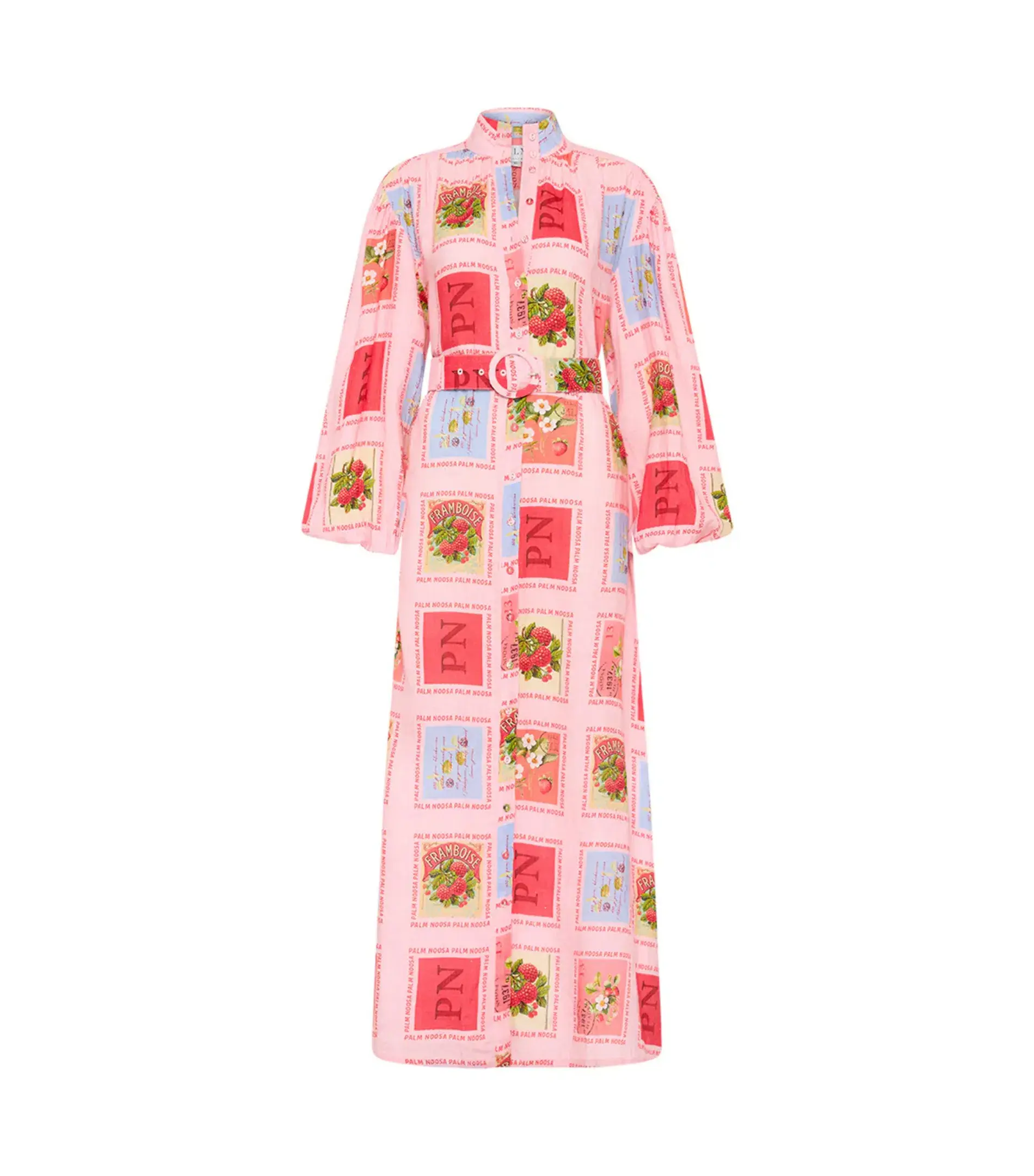 Palm Noosa Noddy Dress Strawberry Stamp Size AU 12   - Image 6