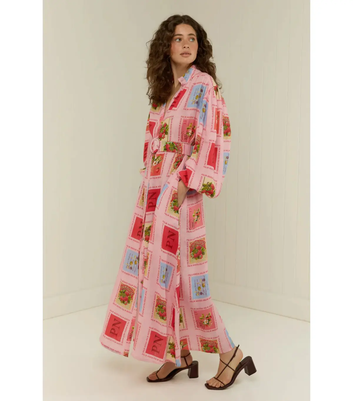 Palm Noosa Noddy Dress Strawberry Stamp Size AU 12   - Image 2