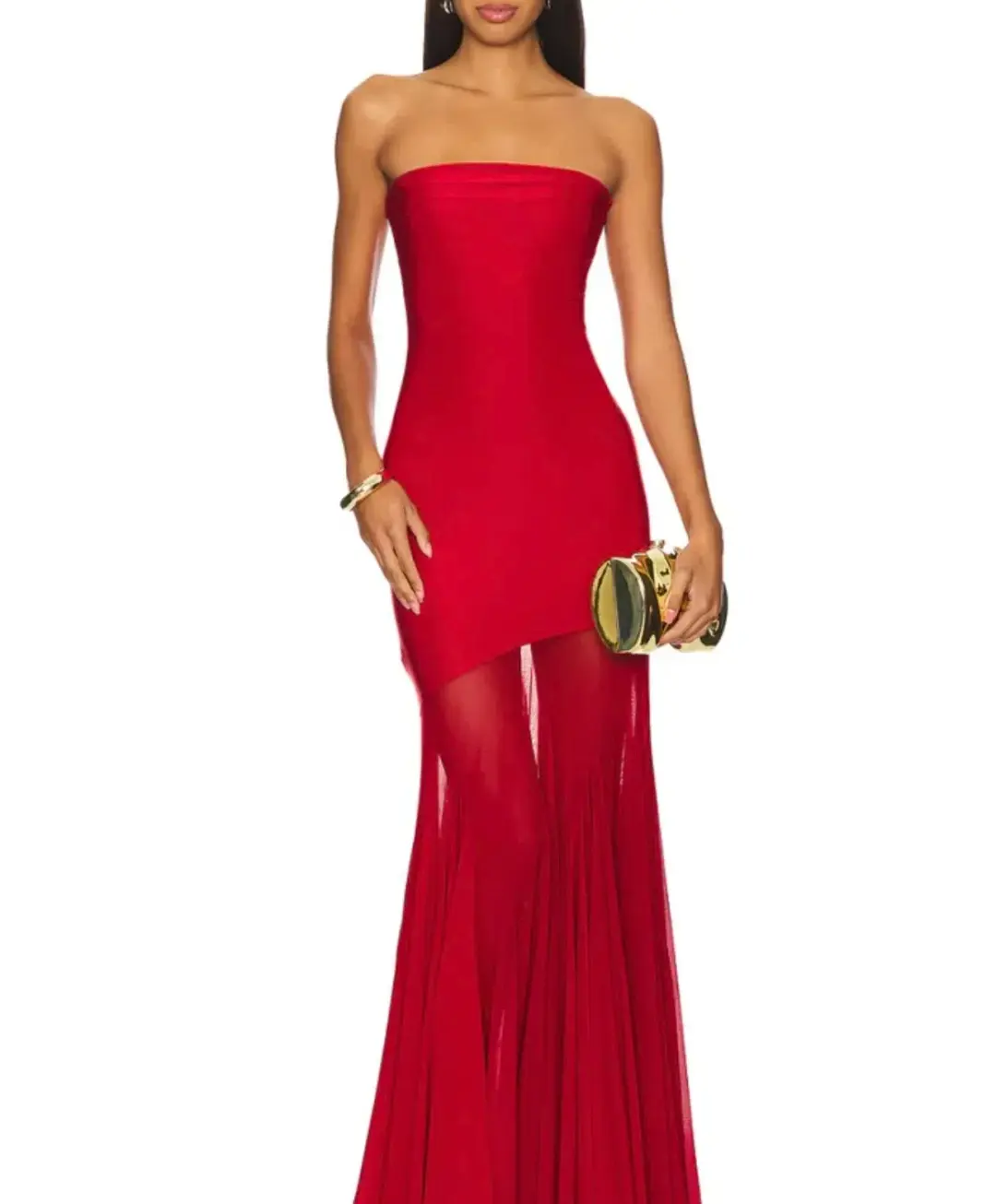 Deme By Gabriella Dahlia Gown Red Size AU 10 for rent on The Volte - main image