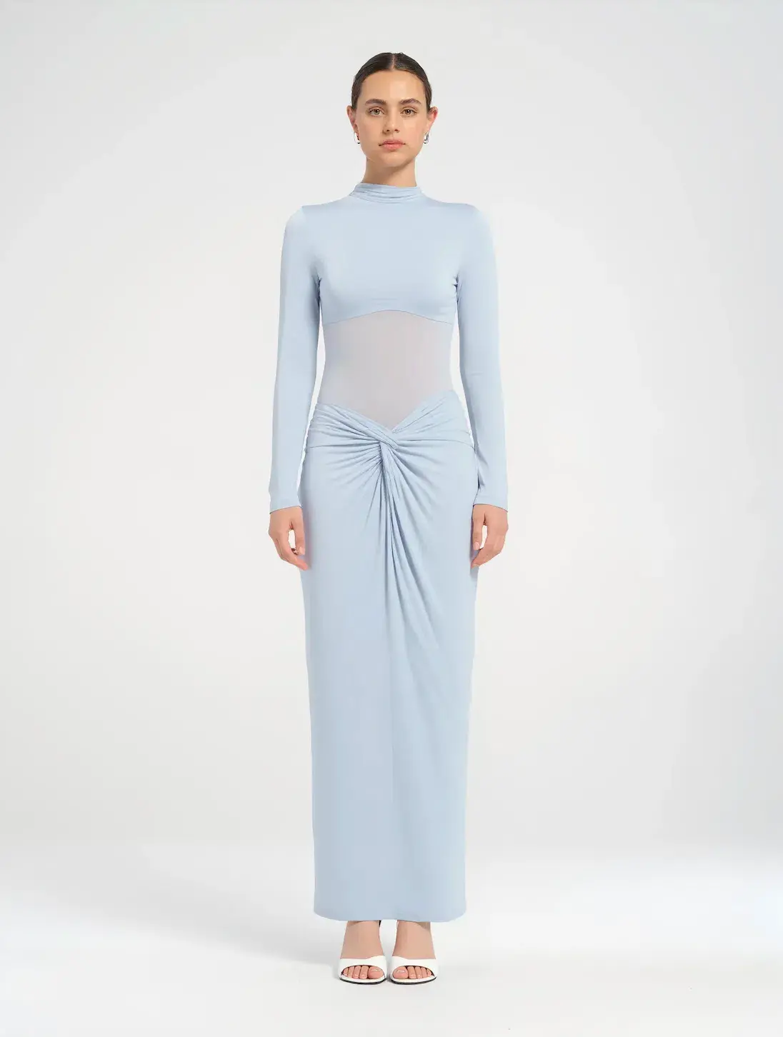 Benni Dora Maxi Dress in Blue  Size AU 8  - Image 1