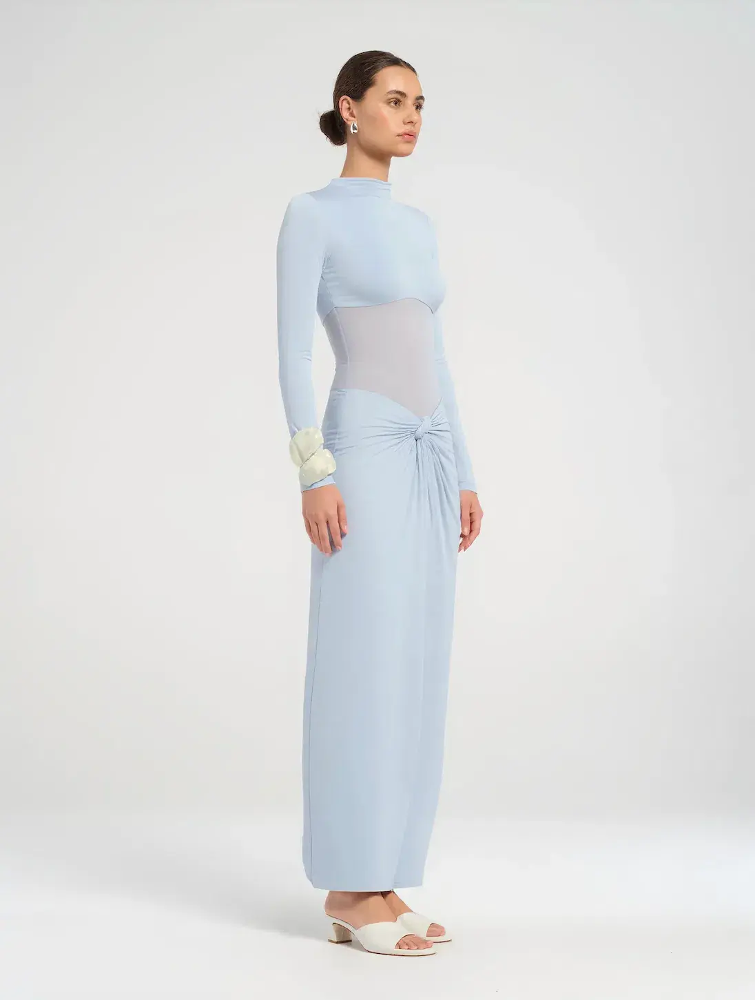 Benni Dora Maxi Dress in Blue  Size AU 8  - Image 2