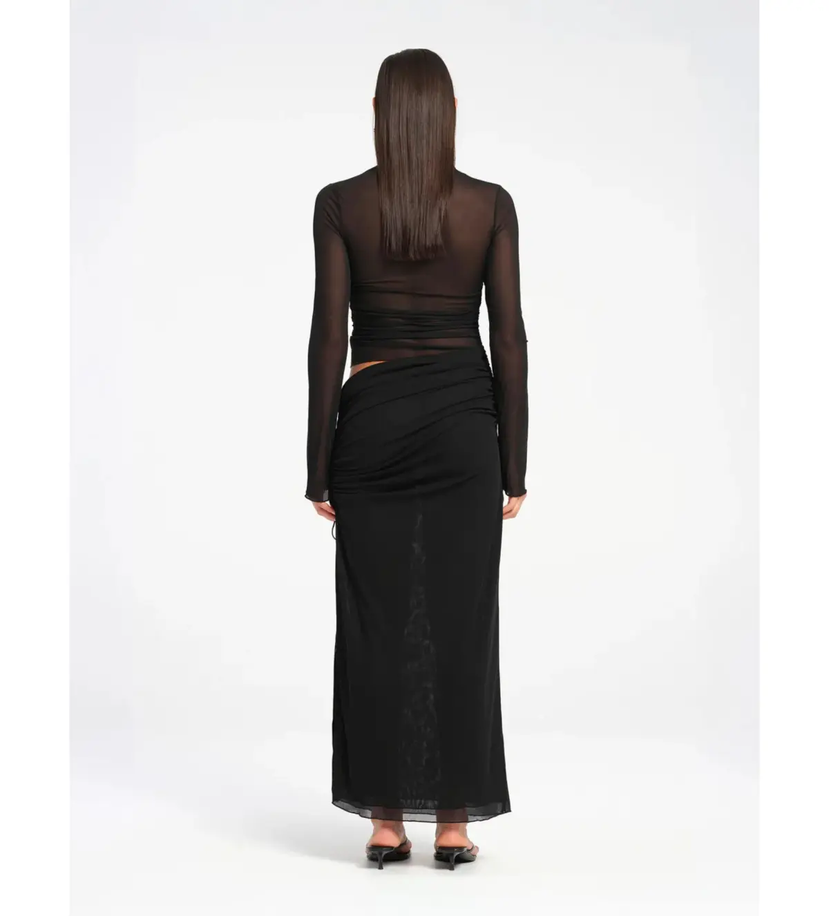 BENNI Mable Maxi Dress Black Size 8  - Image 3