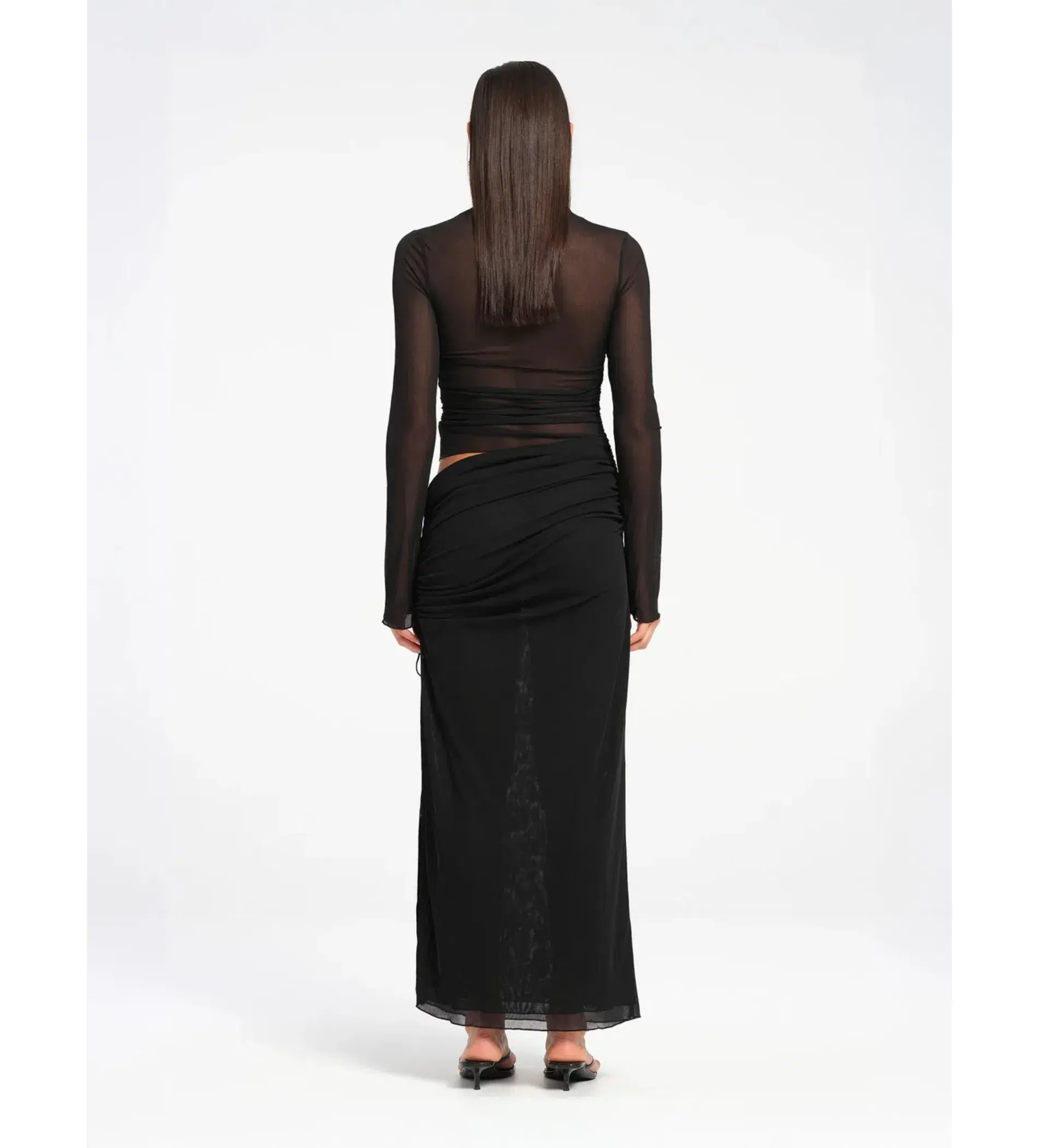 BENNI Mable Maxi Dress Black Size 8  - Image 3