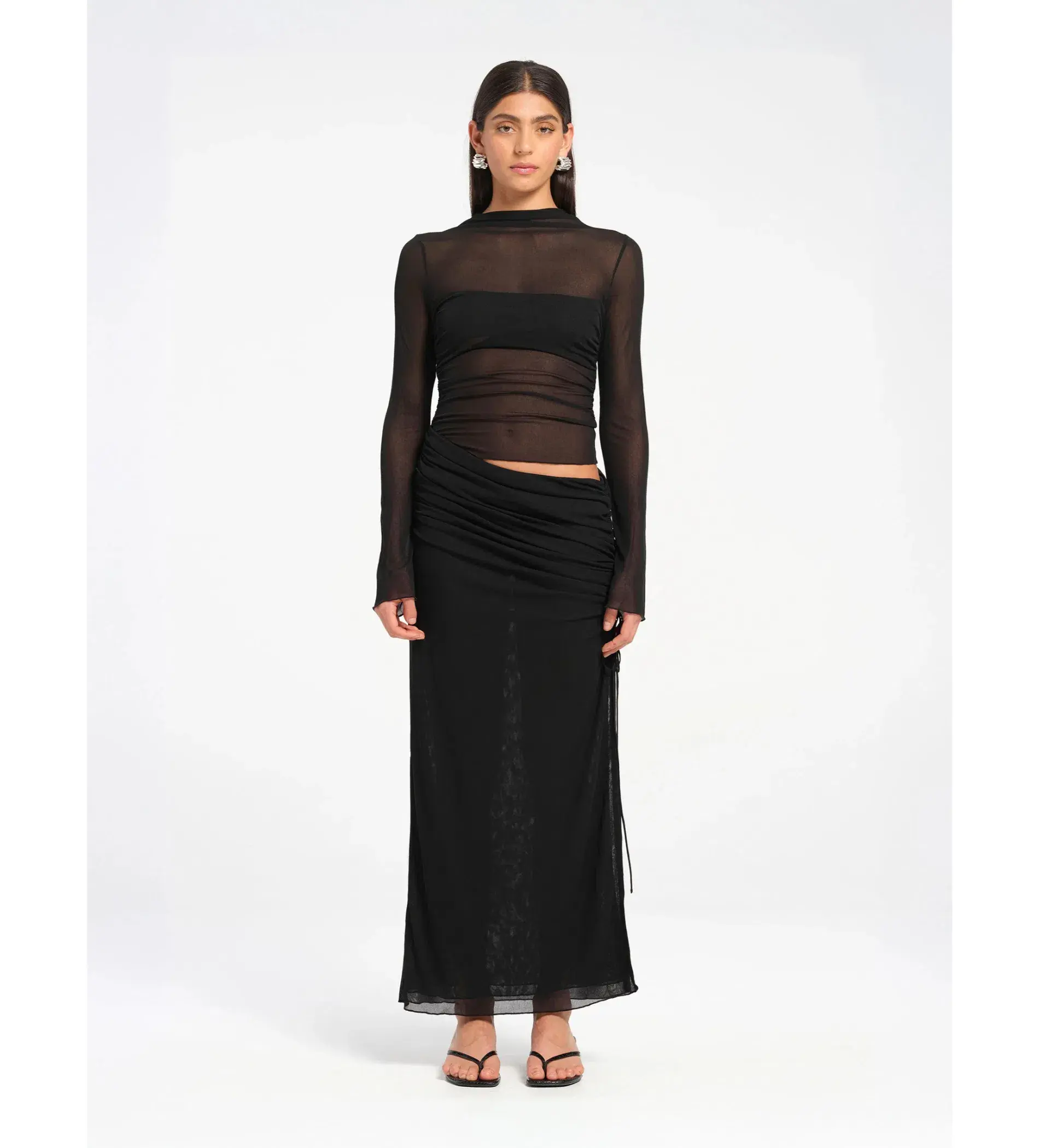 BENNI Mable Maxi Dress Black Size 8  - Image 1