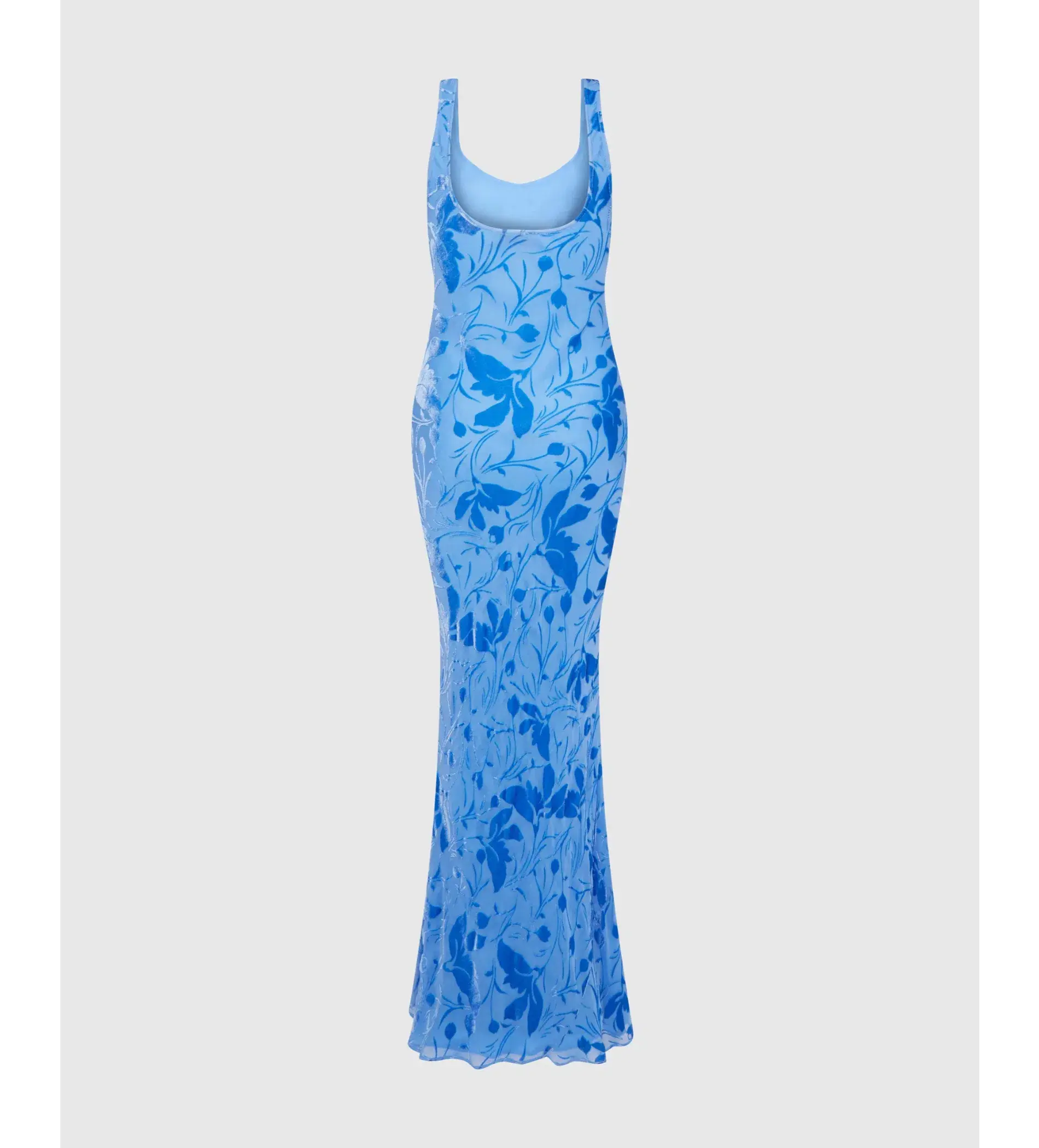 Rat & Boa Inez Maxi Dress Blue Print Size L/AU 12 - Image 7