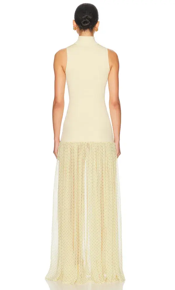 Helsa Costanza Gown Yellow Size 10 for rent on The Volte - main image