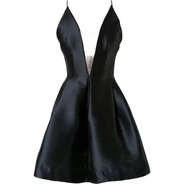 Alex Perry Ciara Mini Dress Black Size 4 - Image 3