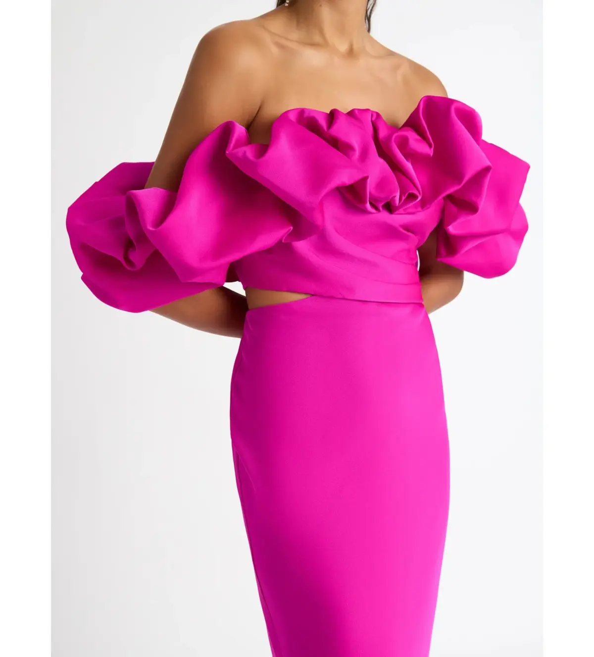Sheike Margot Maxi Dress Pink Size AU 14 - Image 5