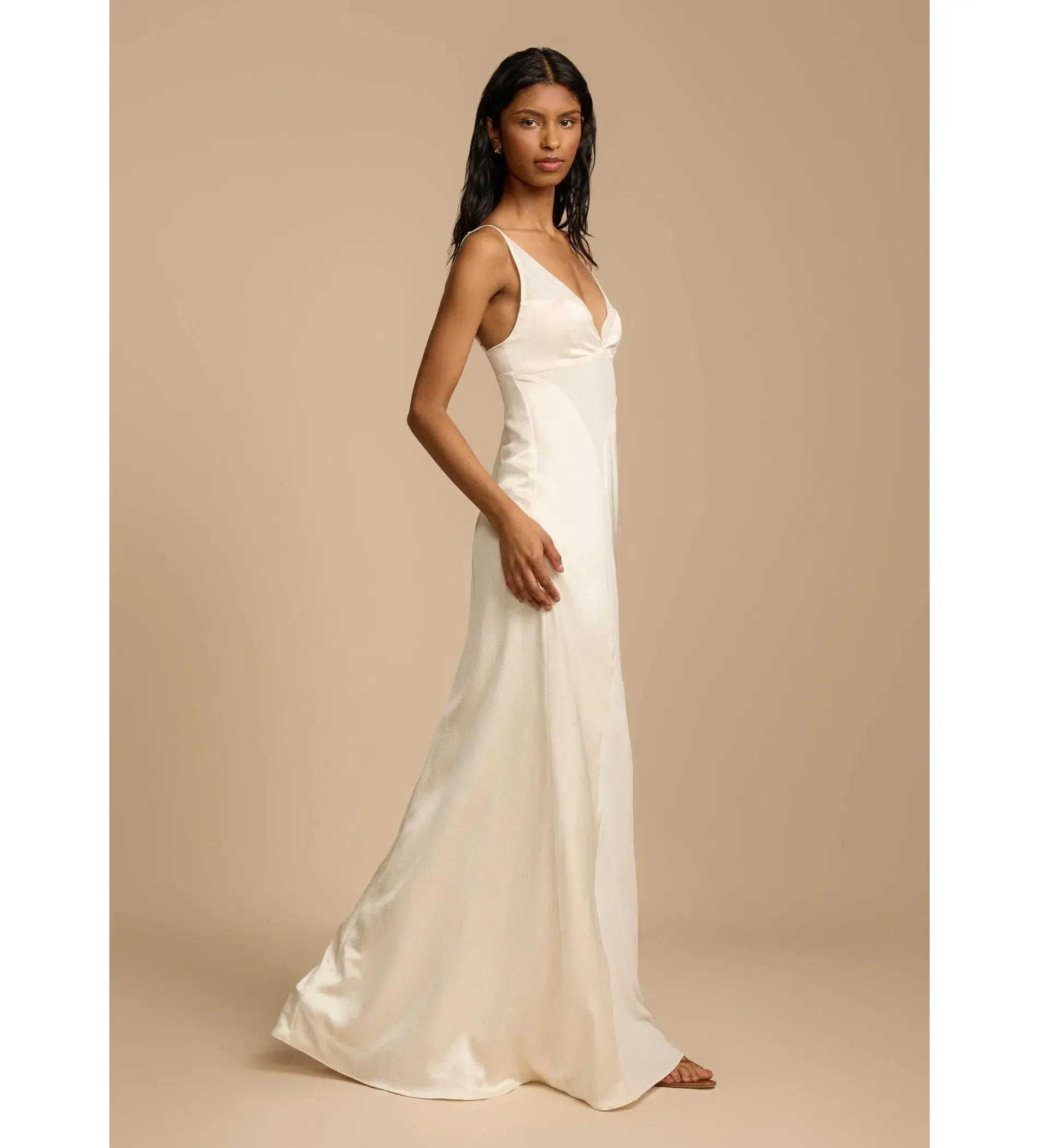 Arcina Ori Aurora Maxi Dress White Size L - Image 5