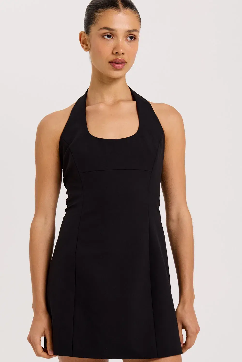 Henne Cora Mini Dress Black Size 8 - Image 2