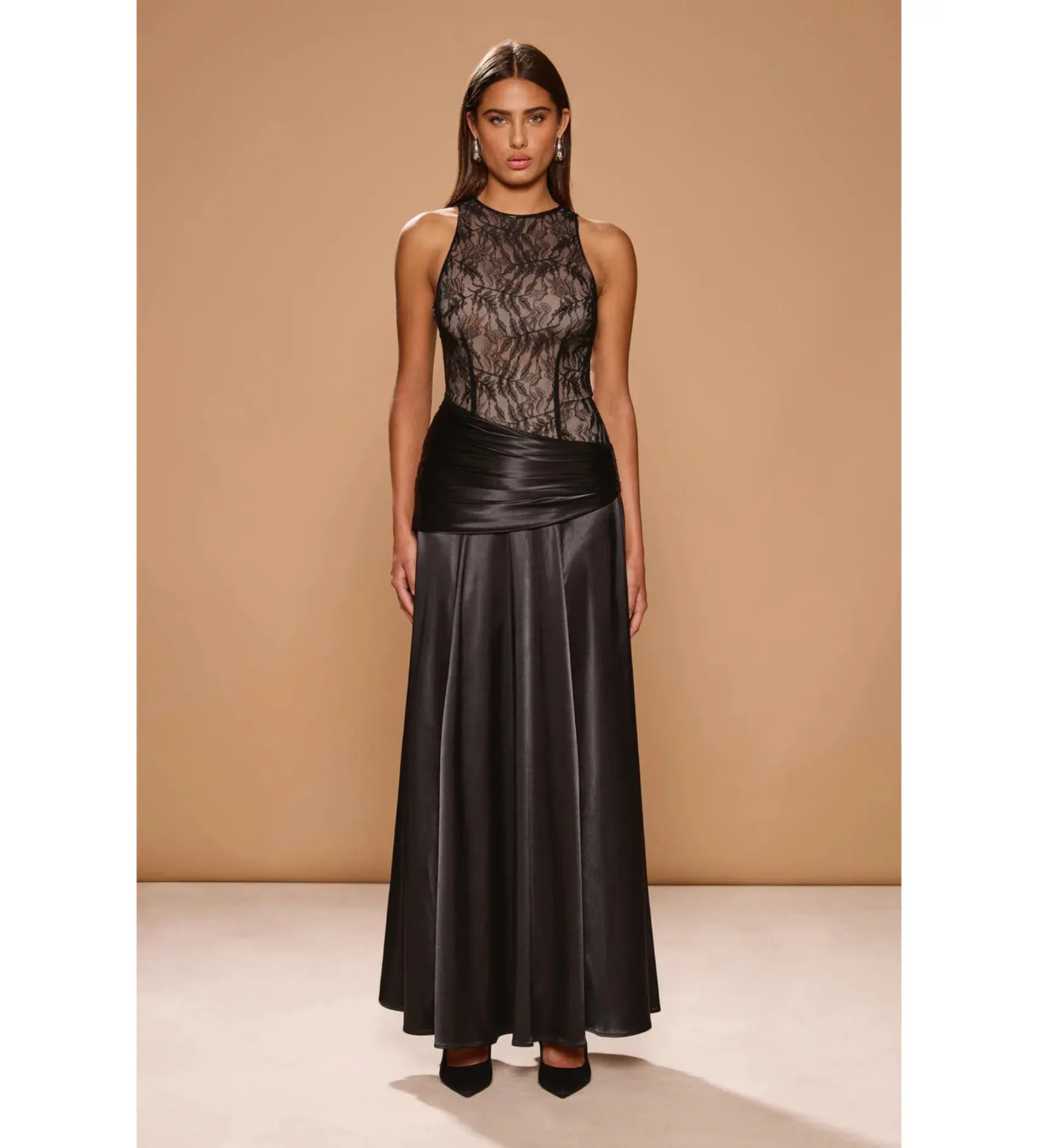 Sonya Moda Dalia Gown Black Size AU 8 - Image 1