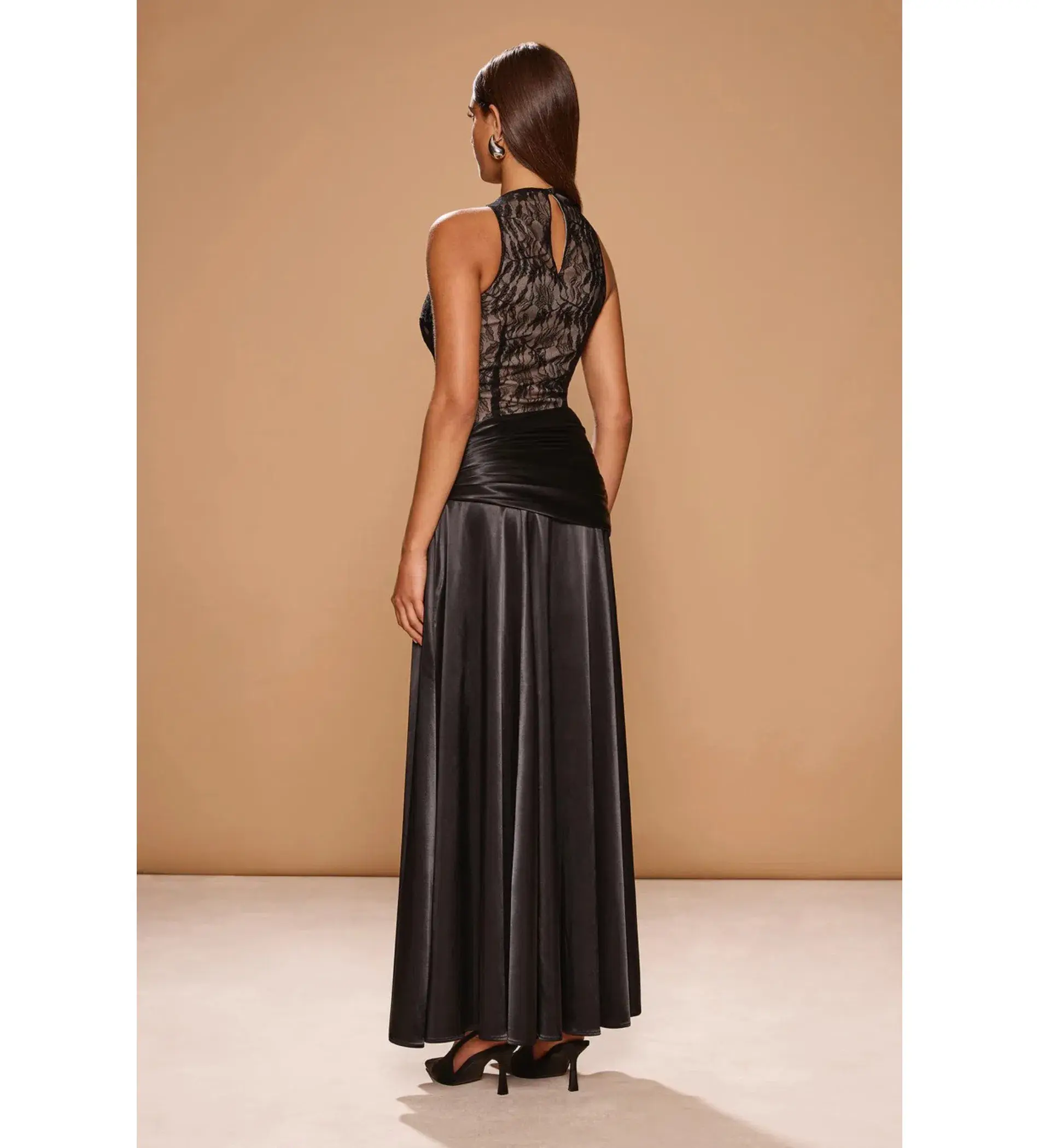 Sonya Moda Dalia Gown Black Size AU 8 - Image 3