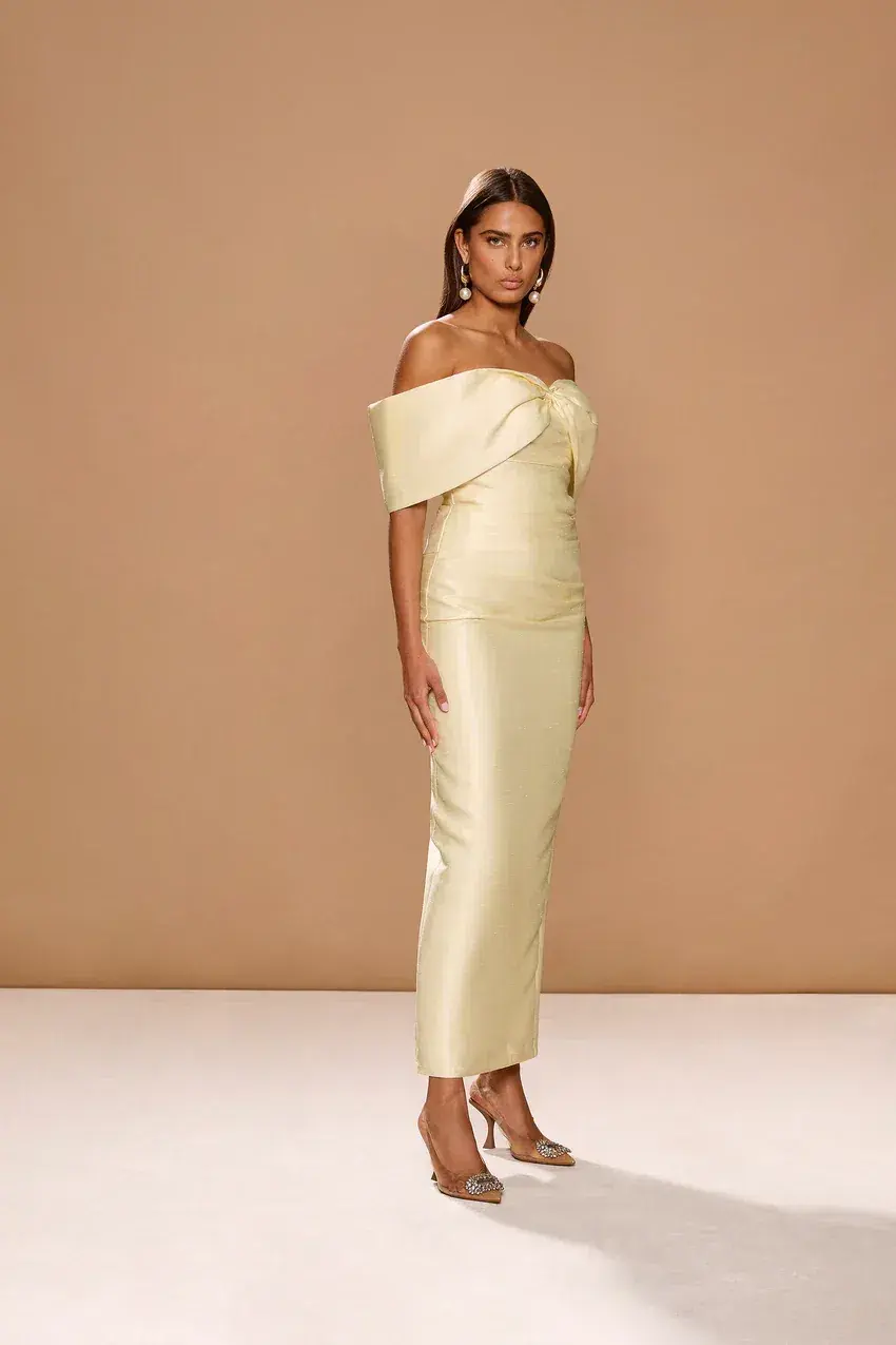 Sonya Moda Aspen Gown French Vanilla Size 12 - Image 2