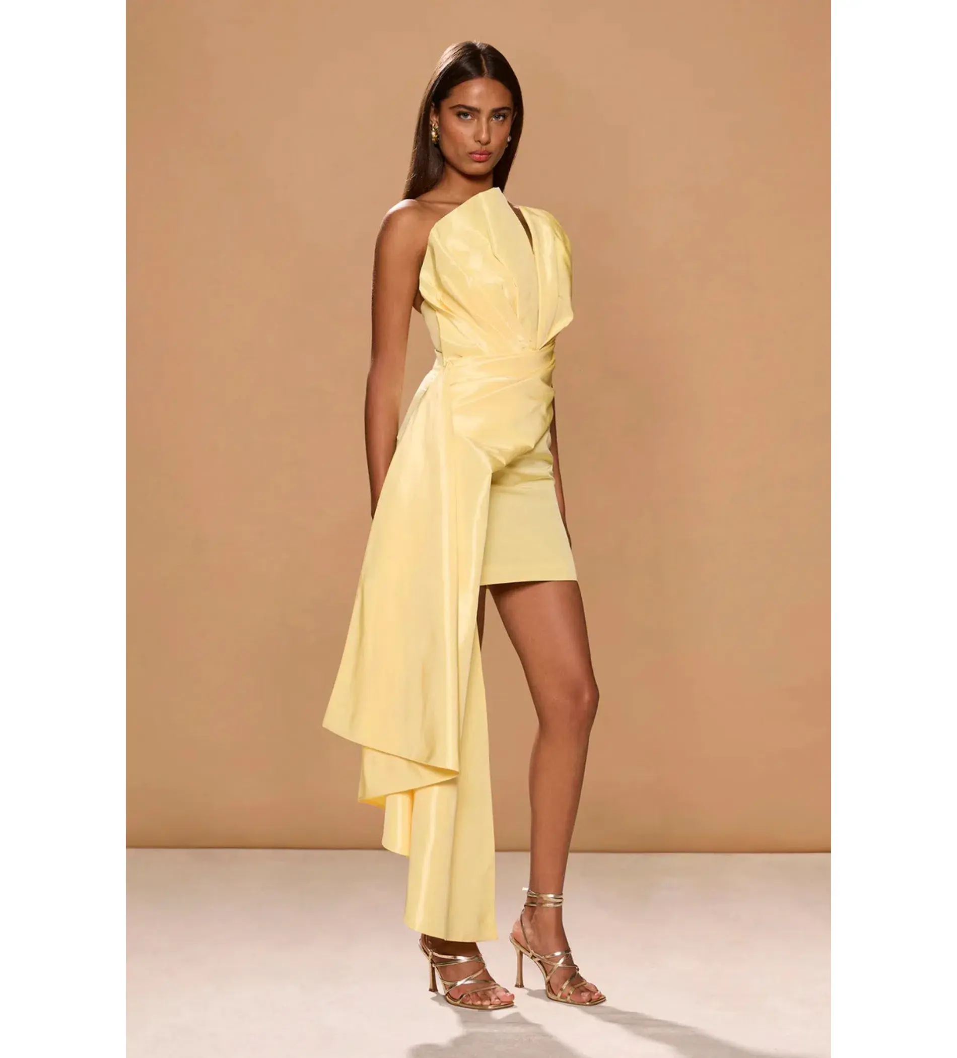 Sonya Moda Jacques Mini Dress Daffodil Size AU 12 - Image 2