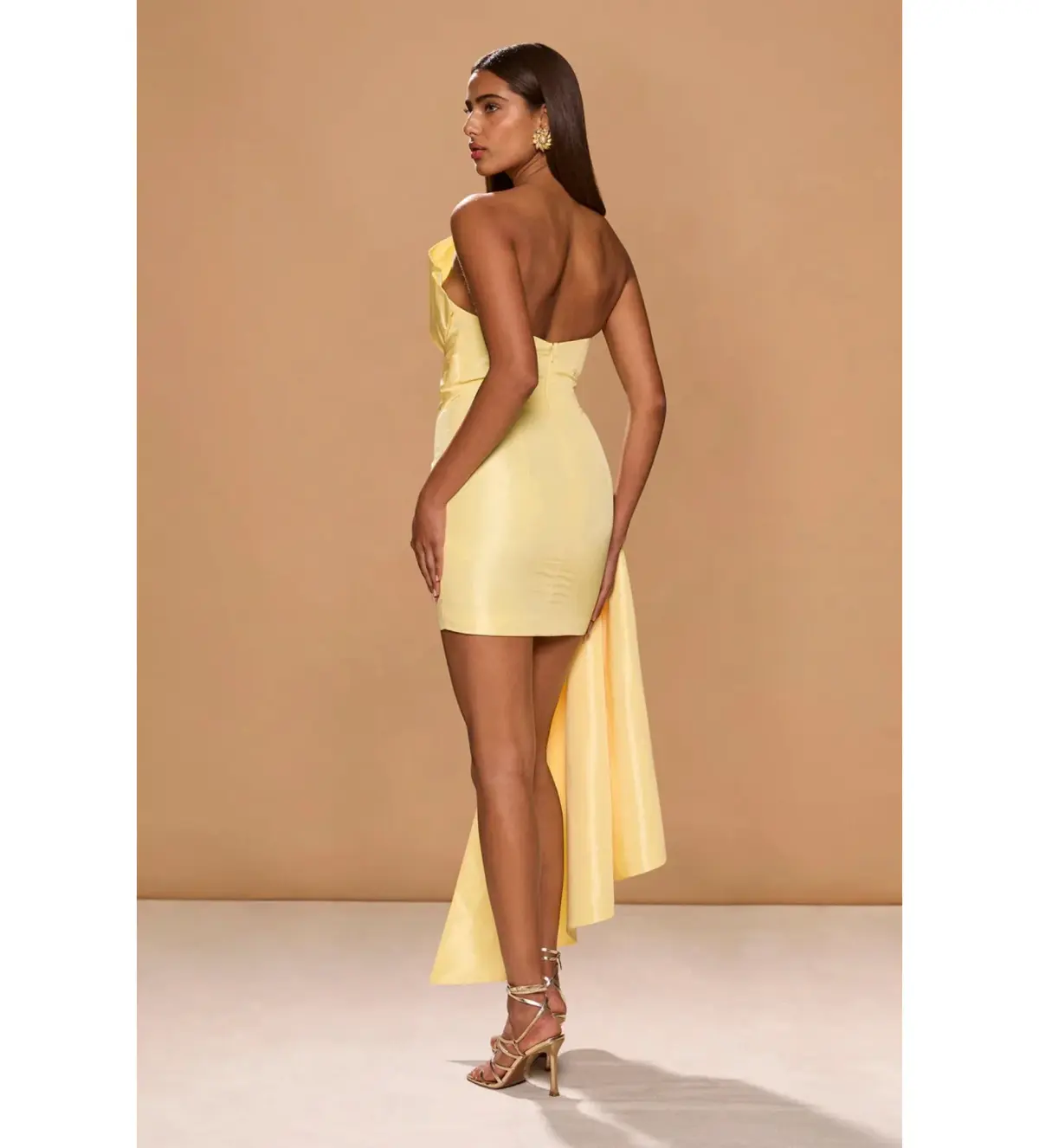Sonya Moda Jacques Mini Dress Daffodil Size AU 12 - Image 3