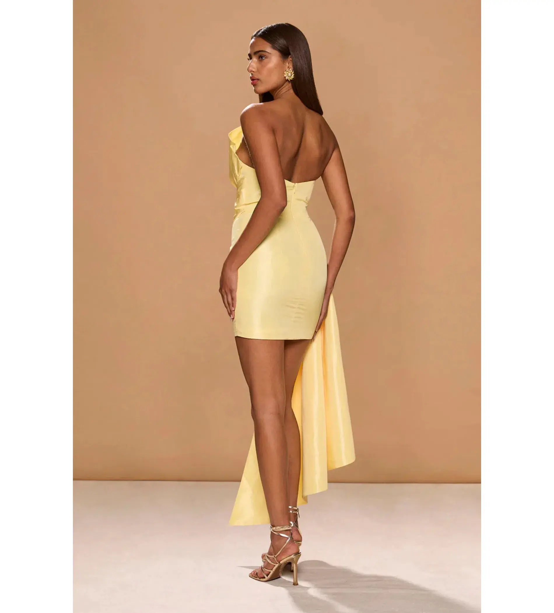 Sonya Moda Jacques Mini Dress Daffodil Size AU 12 - Image 3