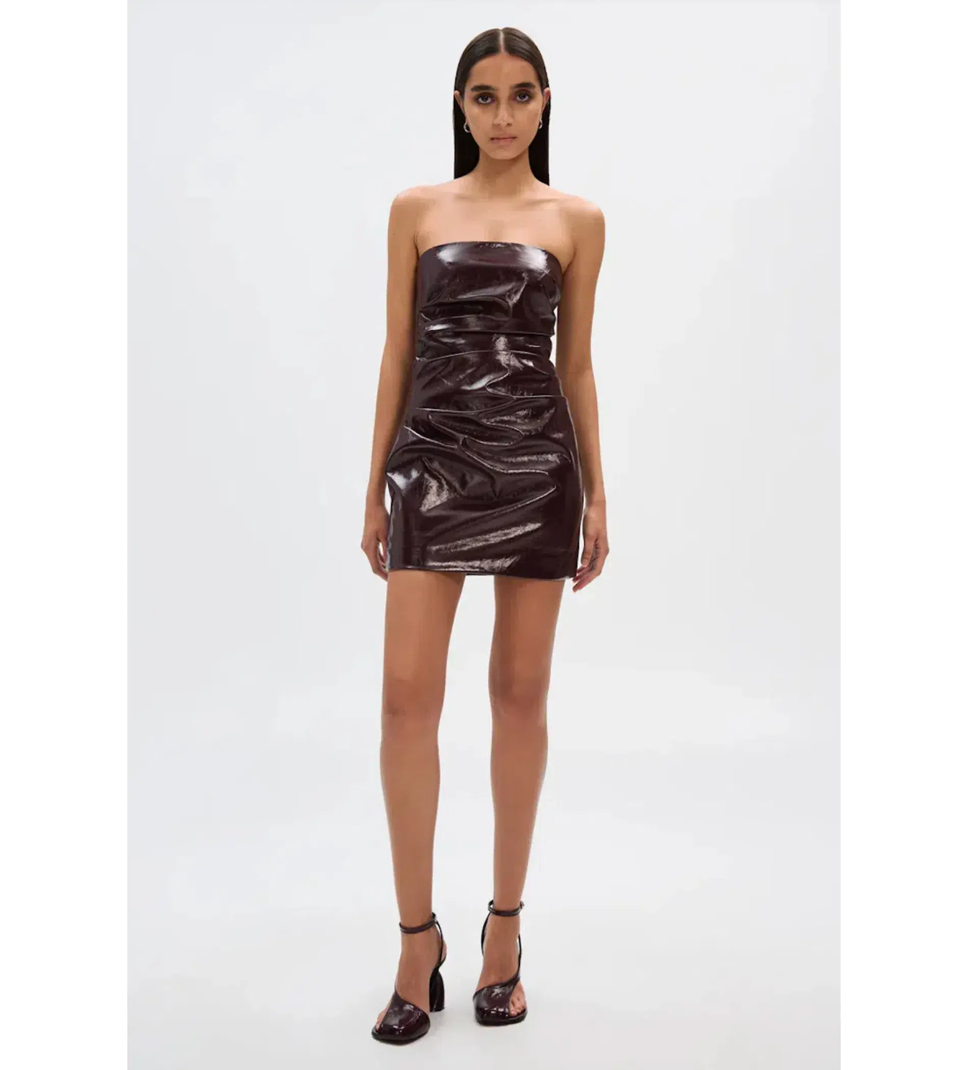 Misha The Alston Glazed Mini Dress Port Size M / AU 8-10 - Image 1