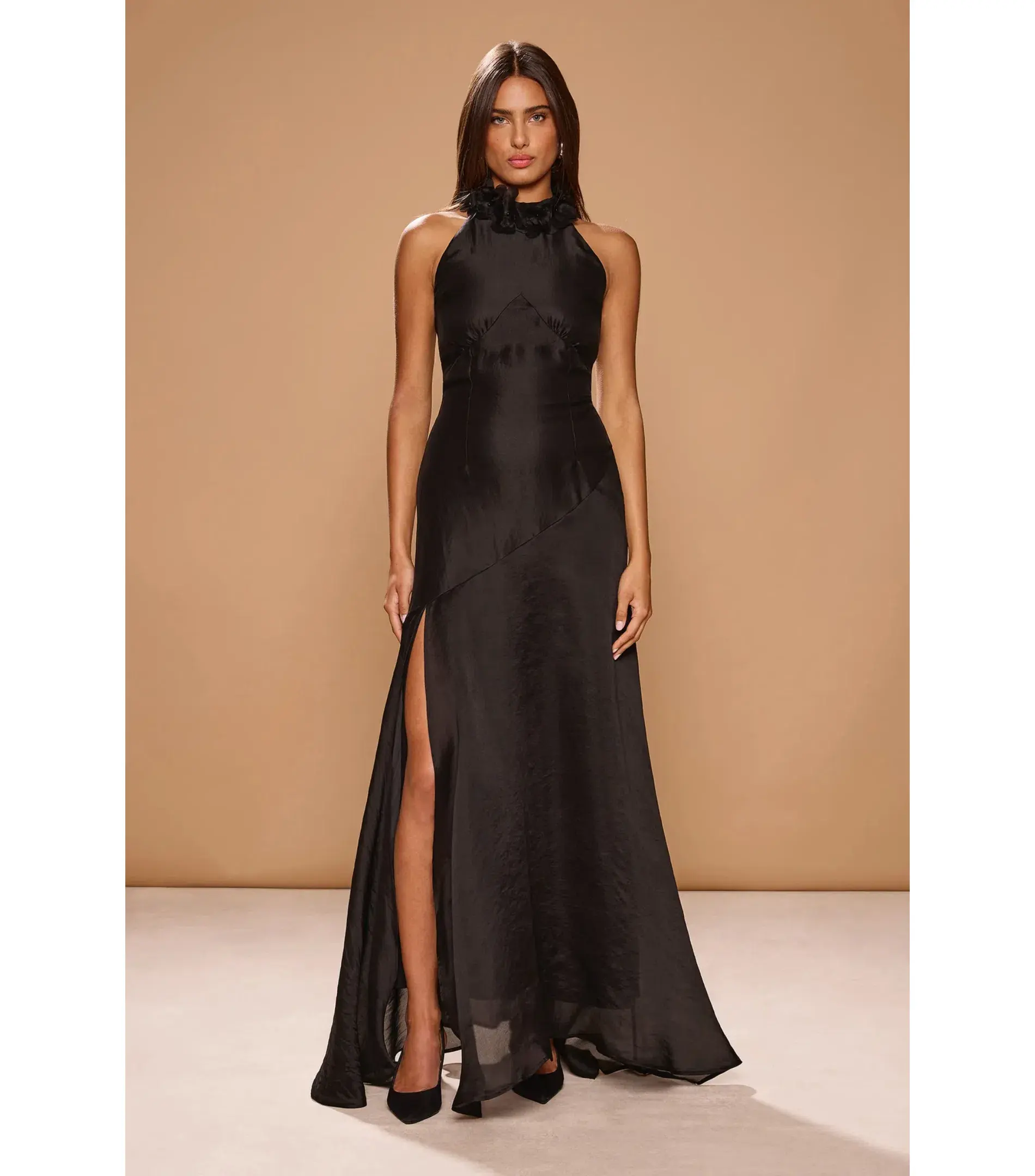 Sonya Moda Noelle Maxi Dress in Black Size AU 10  - Image 1