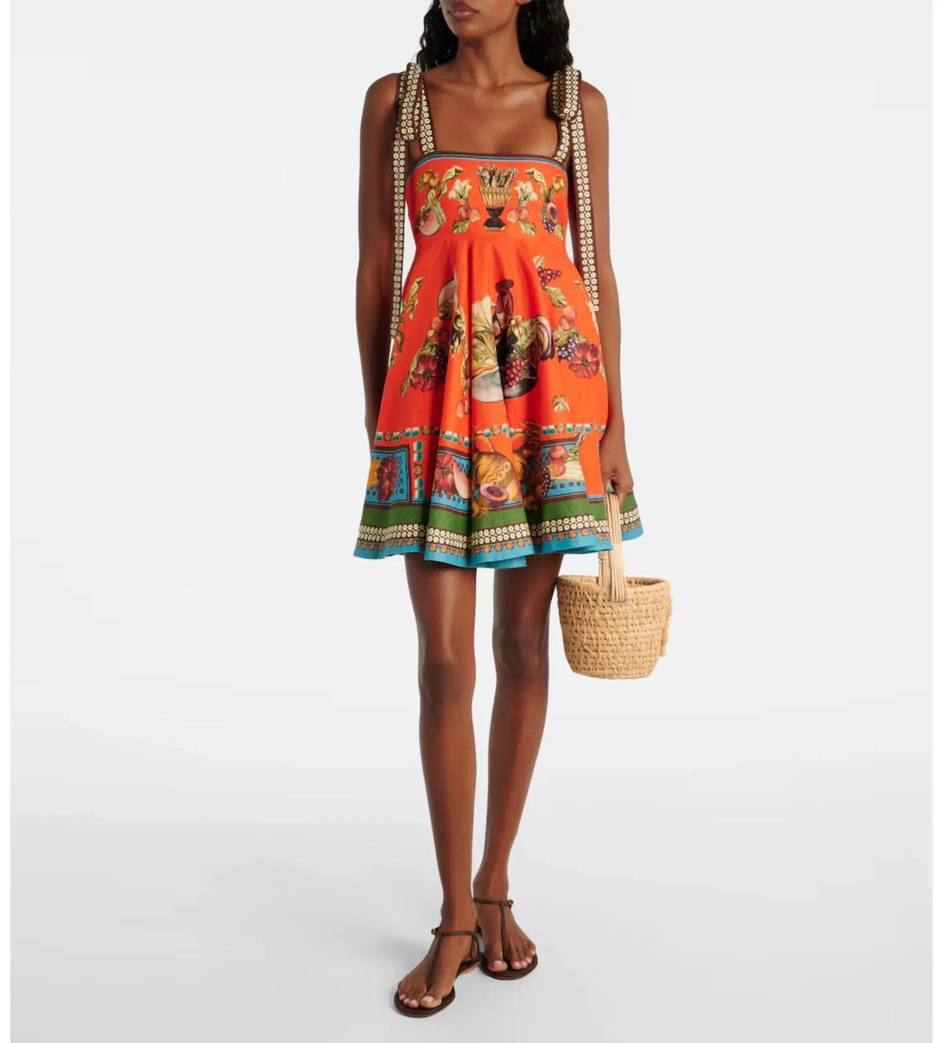 Alemais  Rocco Mini Sundress  Multi Size 10 - Image 1
