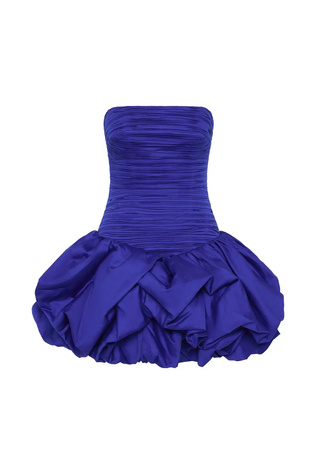 Aje Violette Bubble Hem Mini Dress in Blue Size 10 - Image 4