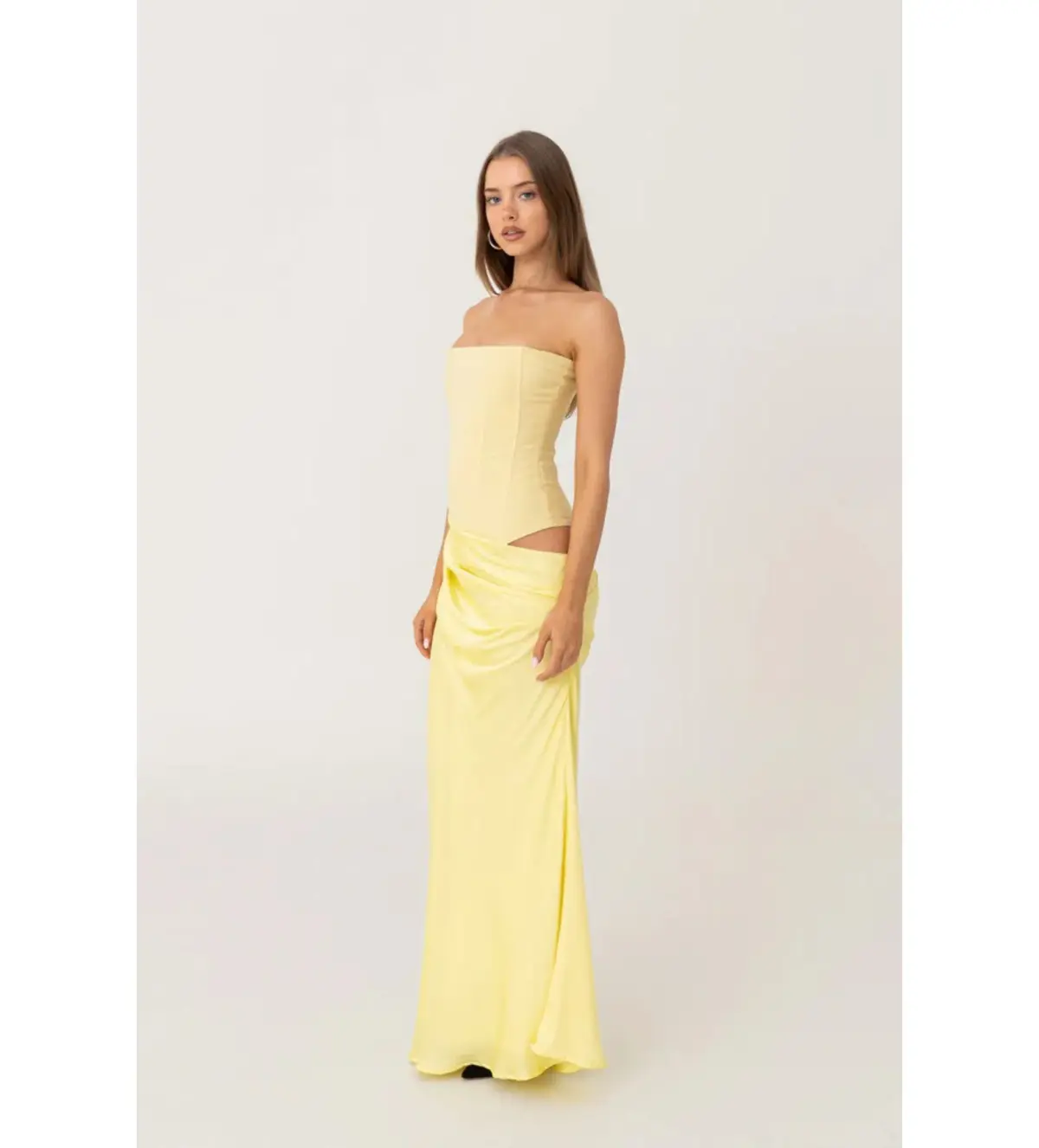 HNTR the label Huxley Gown Lemon Size AU 8 - Image 2
