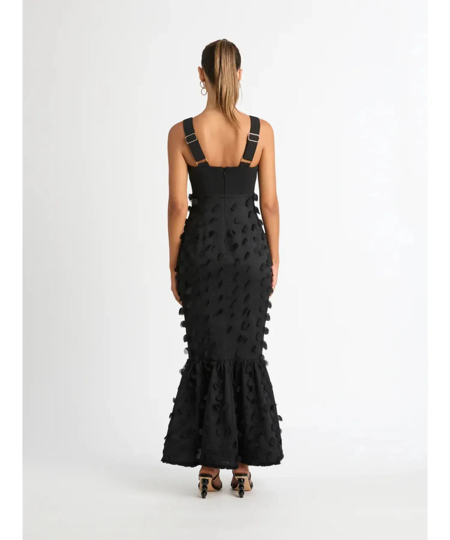 Sheike Imani Maxi Dress Black Size AU 12 - Image 2