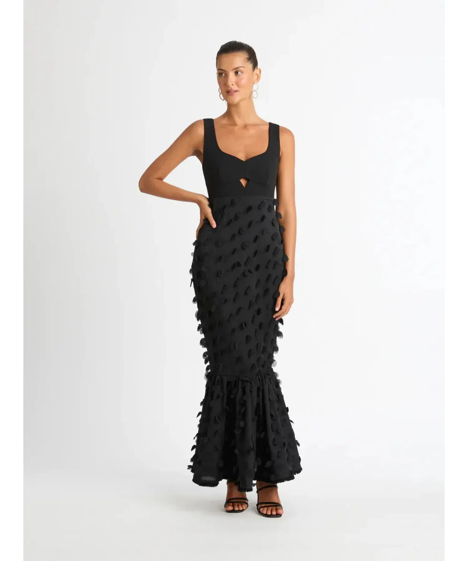 Sheike Imani Maxi Dress Black Size AU 12 - Image 1