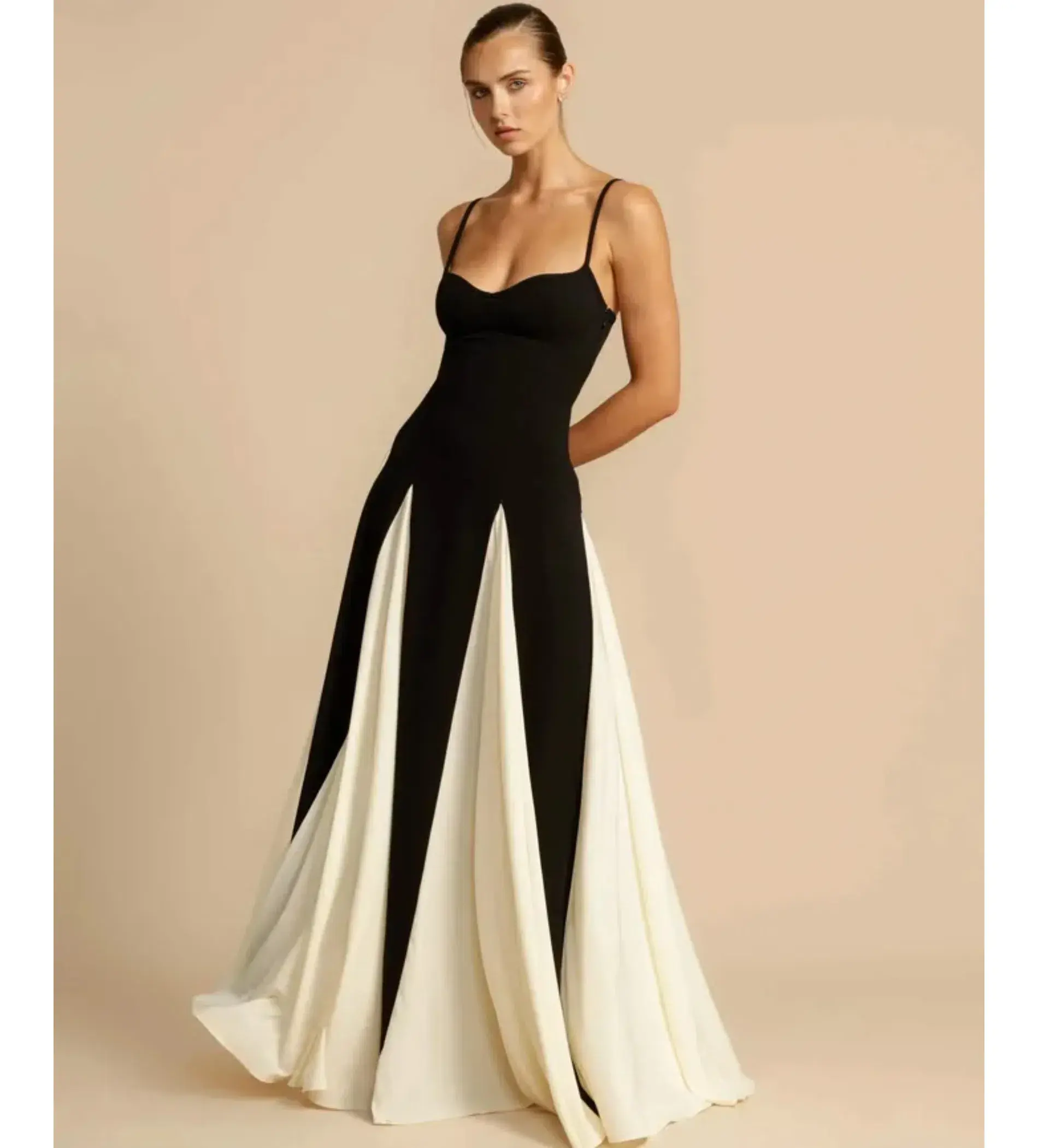 Arcina Ori Paloma Maxi Dress in Black Size S/ AU 8 - Image 2