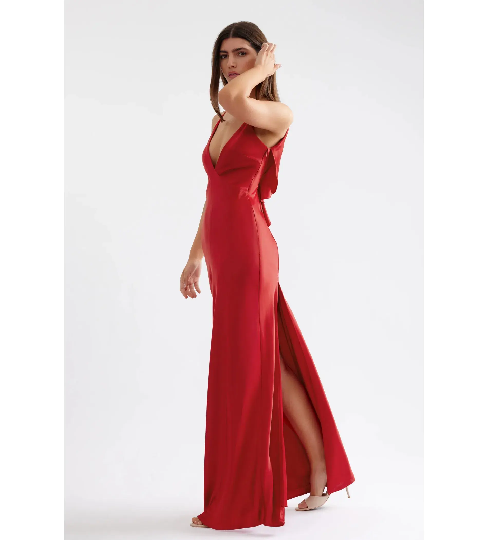Lexi Diana Maxi Dress Scarlett Size 12 - Image 3