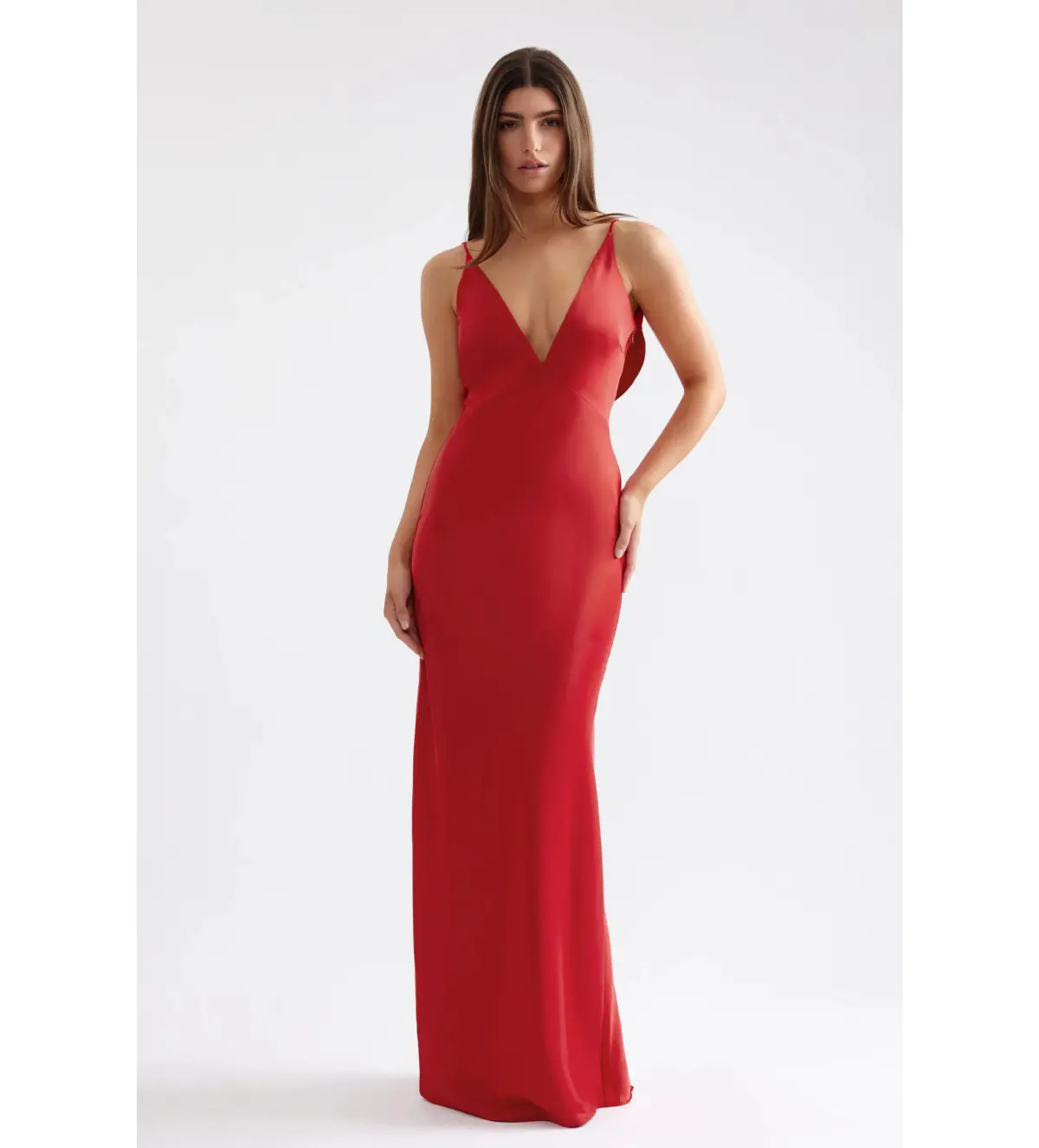 Lexi Diana Maxi Dress Scarlett Size 12 - Image 1