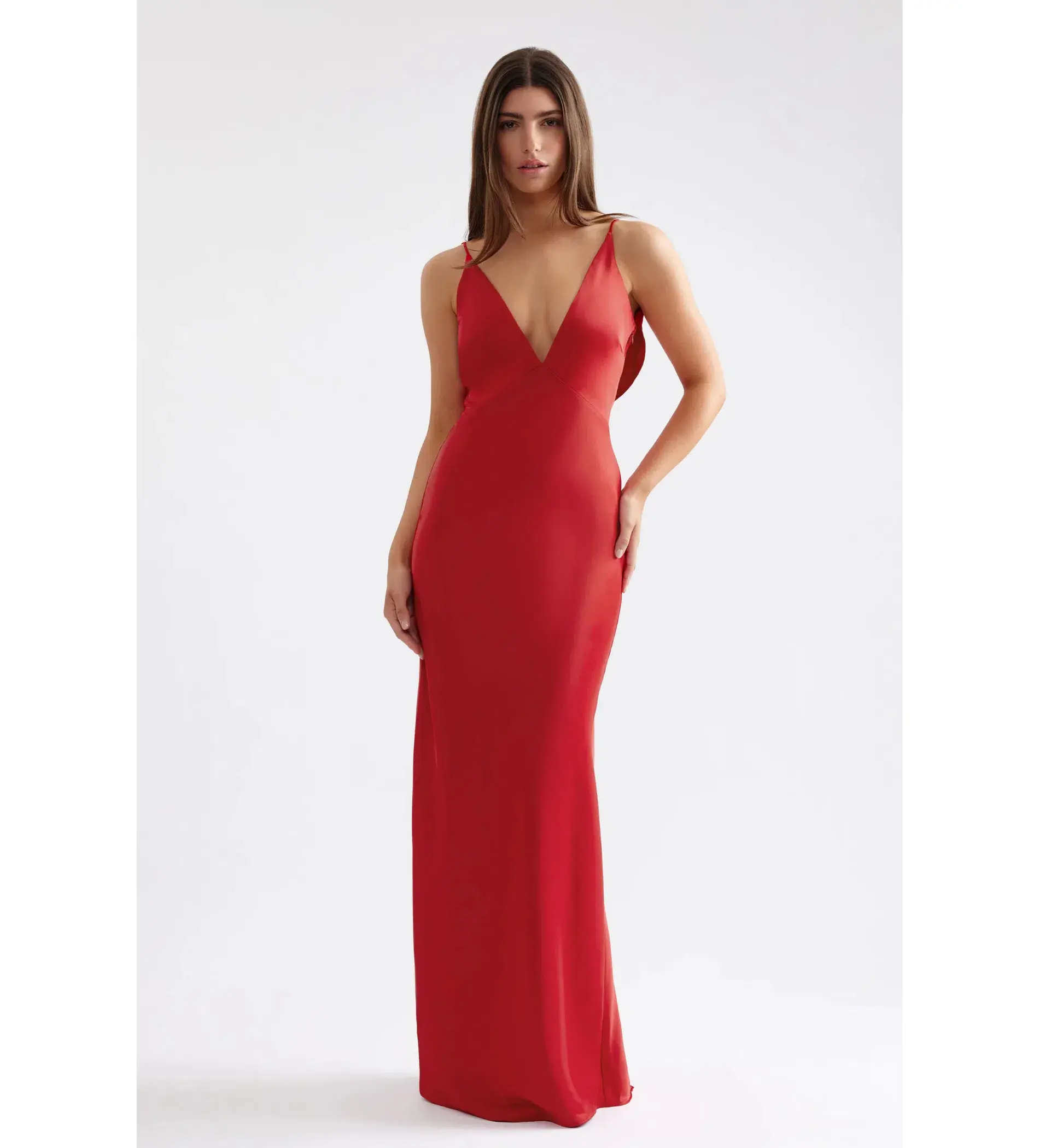 Lexi Diana Maxi Dress Scarlett Size 12 - Image 1