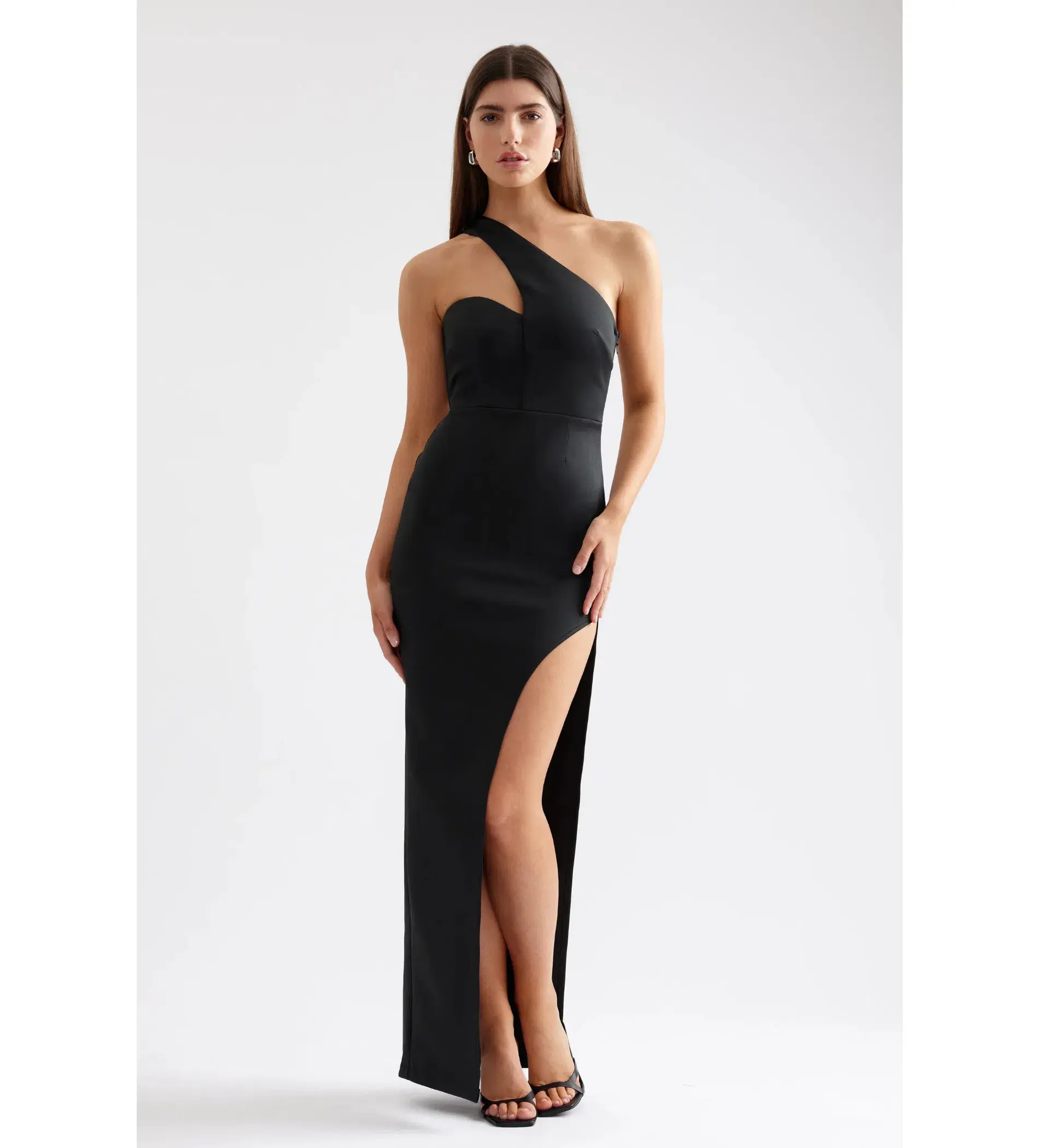 Lexi Natalie Maxi Dress Black Size 8 - Image 1