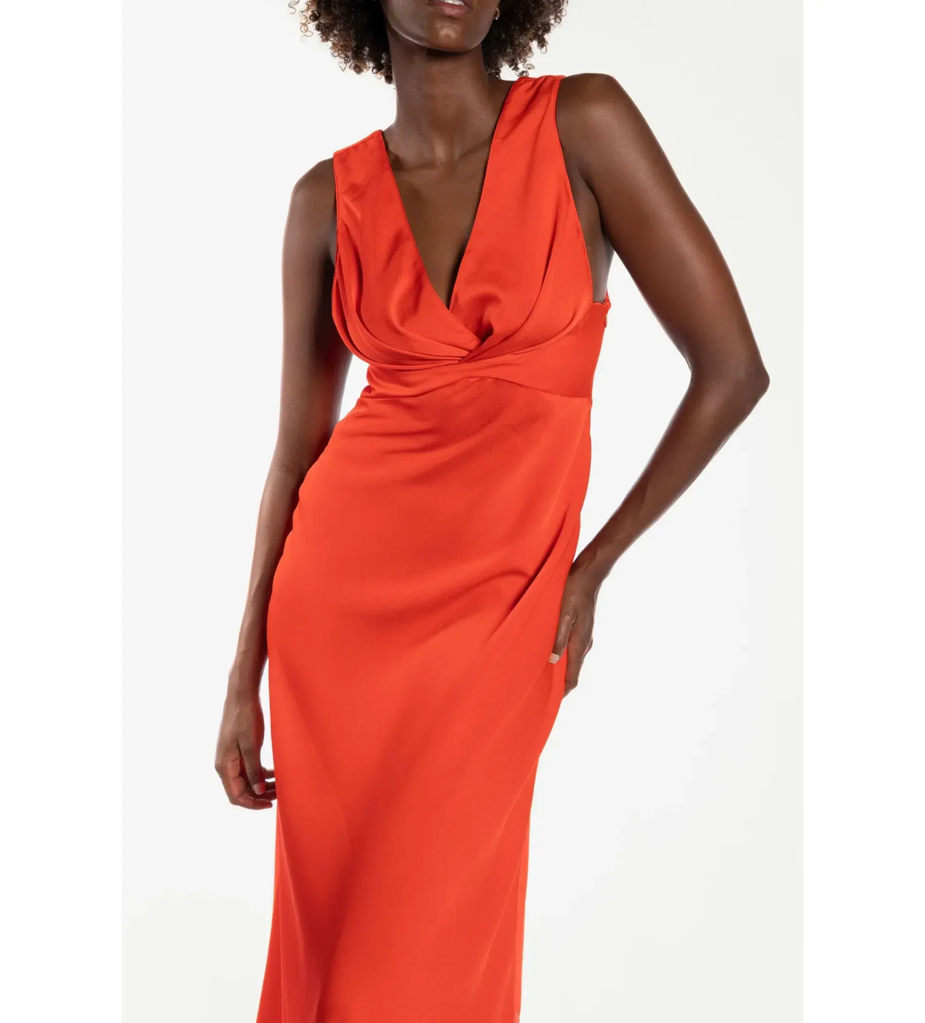 One Fell Swoop Clara Dress in Pimento Size XL / AU 14 - Image 4