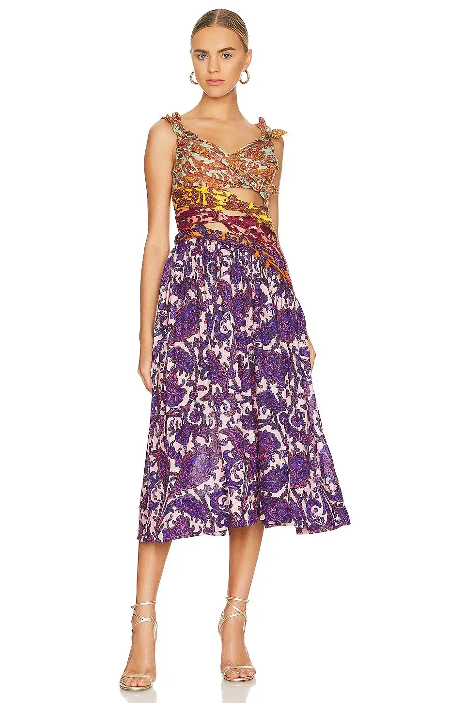 Zimmermann Glassy Placement Mini Dress (For Hire)