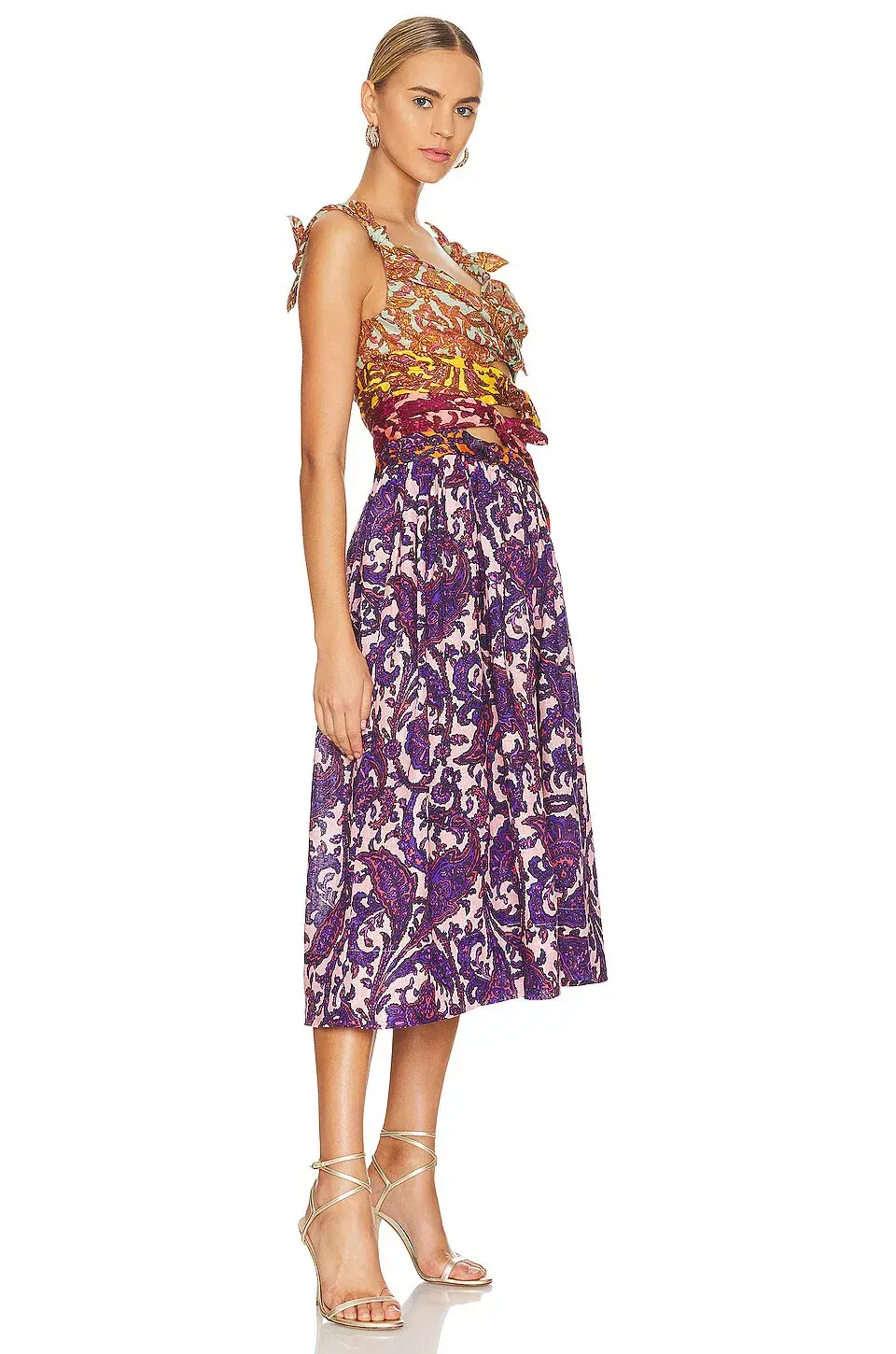 Zimmermann Ladybettle Twist Midi Dress (For Hire)