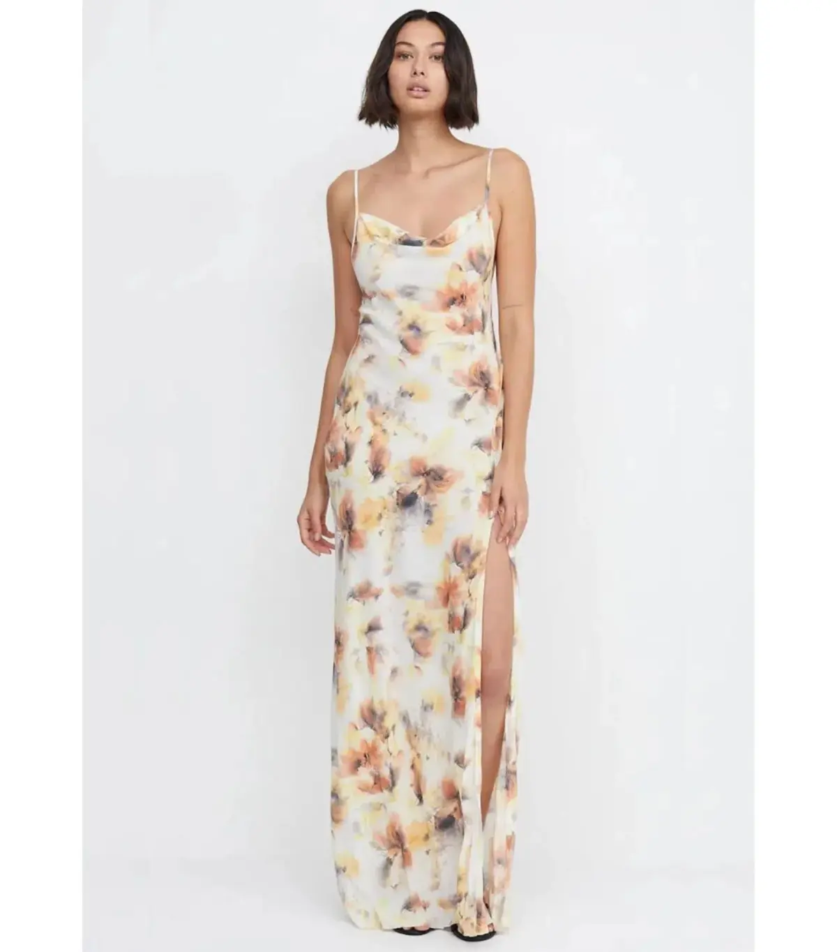 Bec & Bridge Sunset Floral Maxi Dress Multi Size AU 16 - Image 1