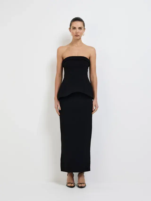 Sheike Estella Gown Black Size 12 - Image 1