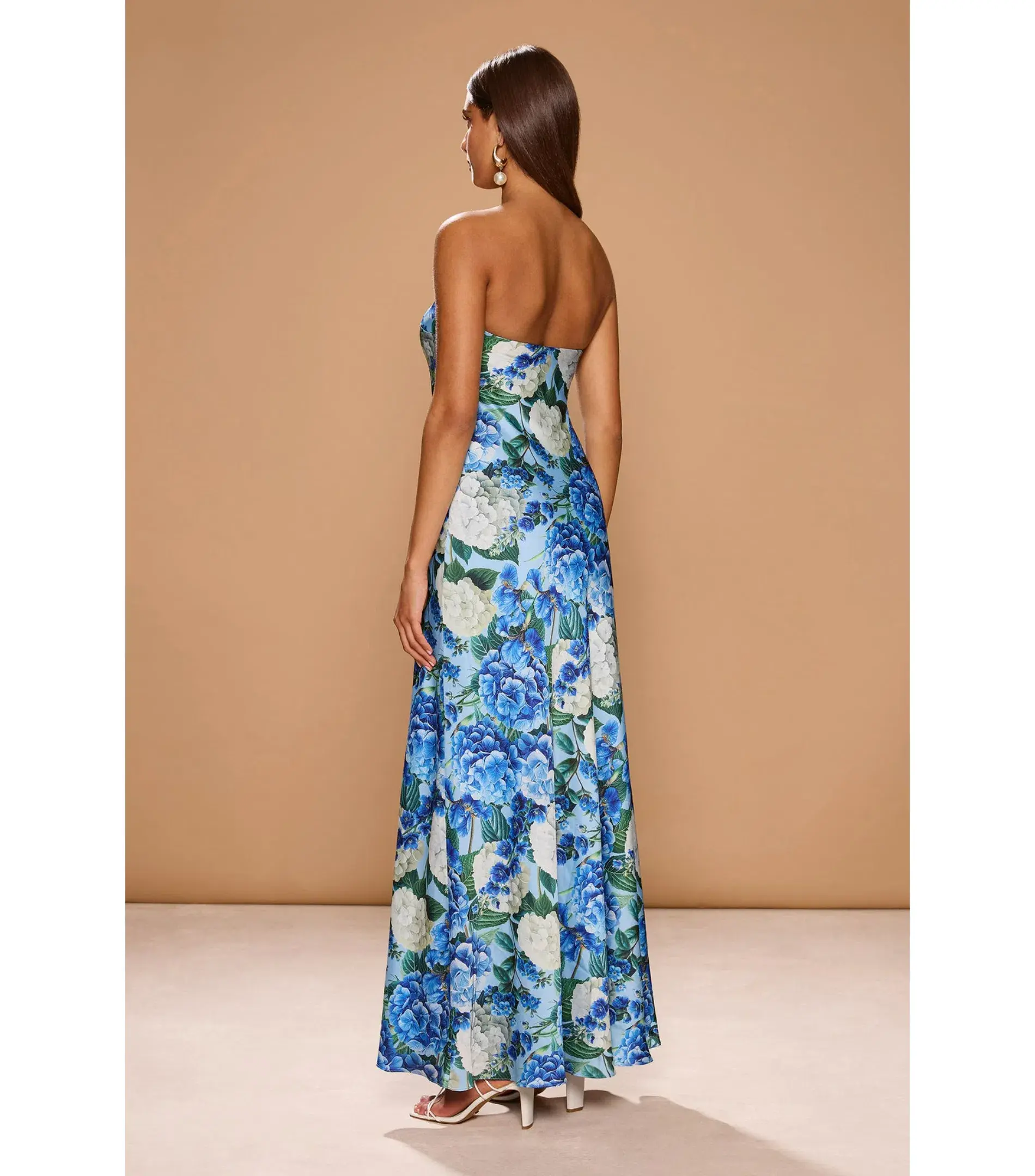 Sonya Moda Ela Maxi Dress Hydrangea Print Size AU 12  - Image 3